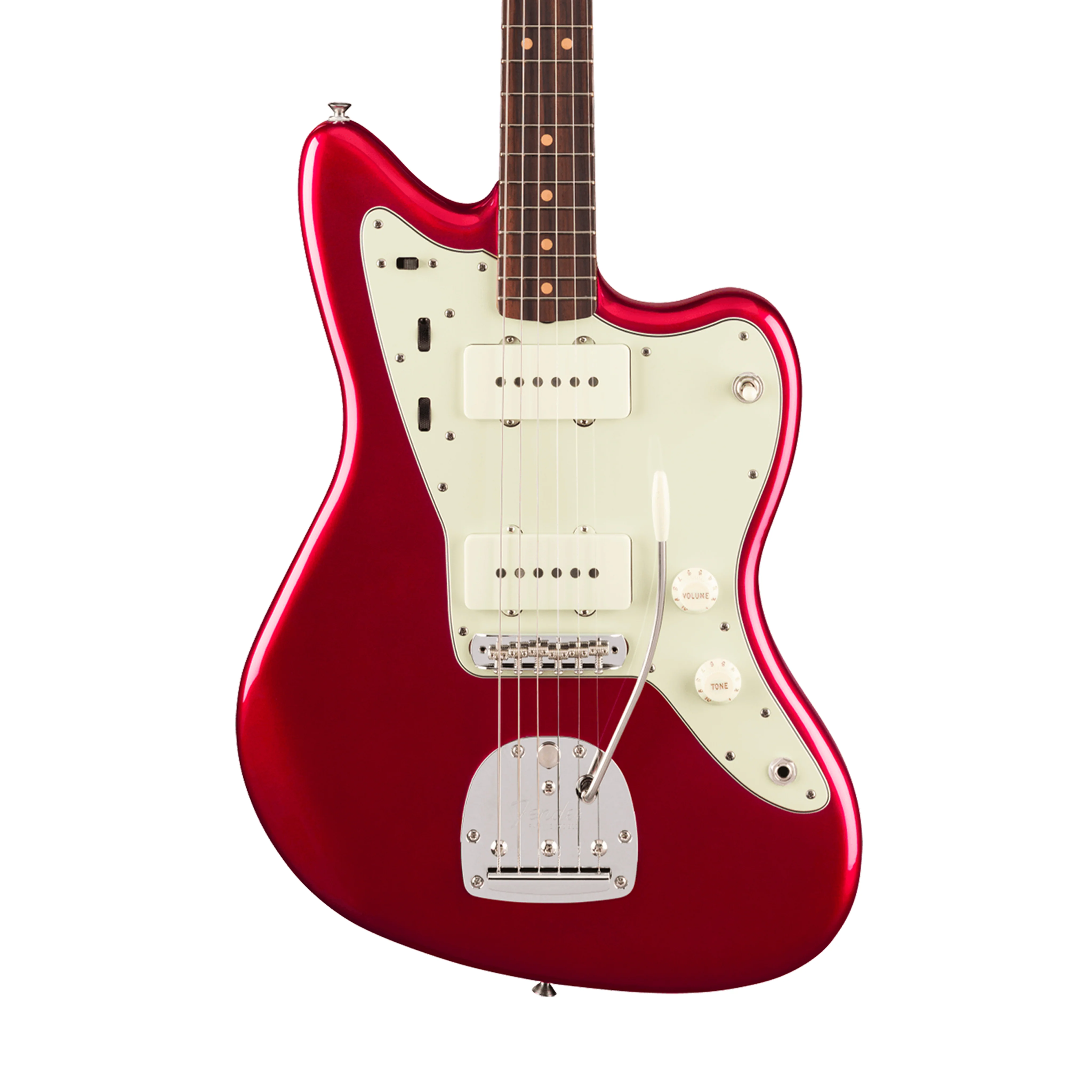 Fender Vintera III Mid 60s Jazzmaster Electric Guitar, RW FB, Candy Apple Red - Image 3
