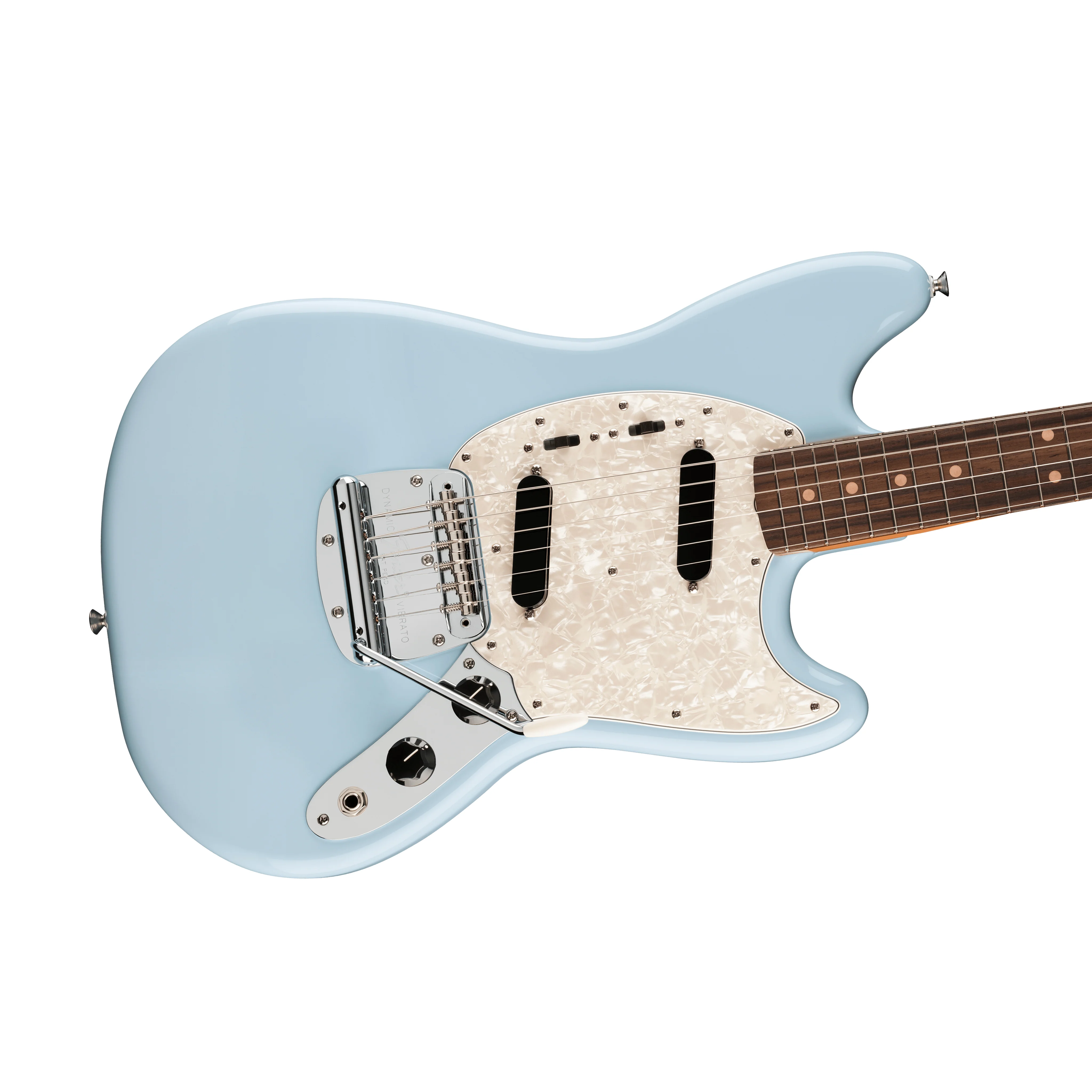 Fender Vintera III Mid 60s Mustang Electric Guitar, RW FB, Sonic Blue - Image 5
