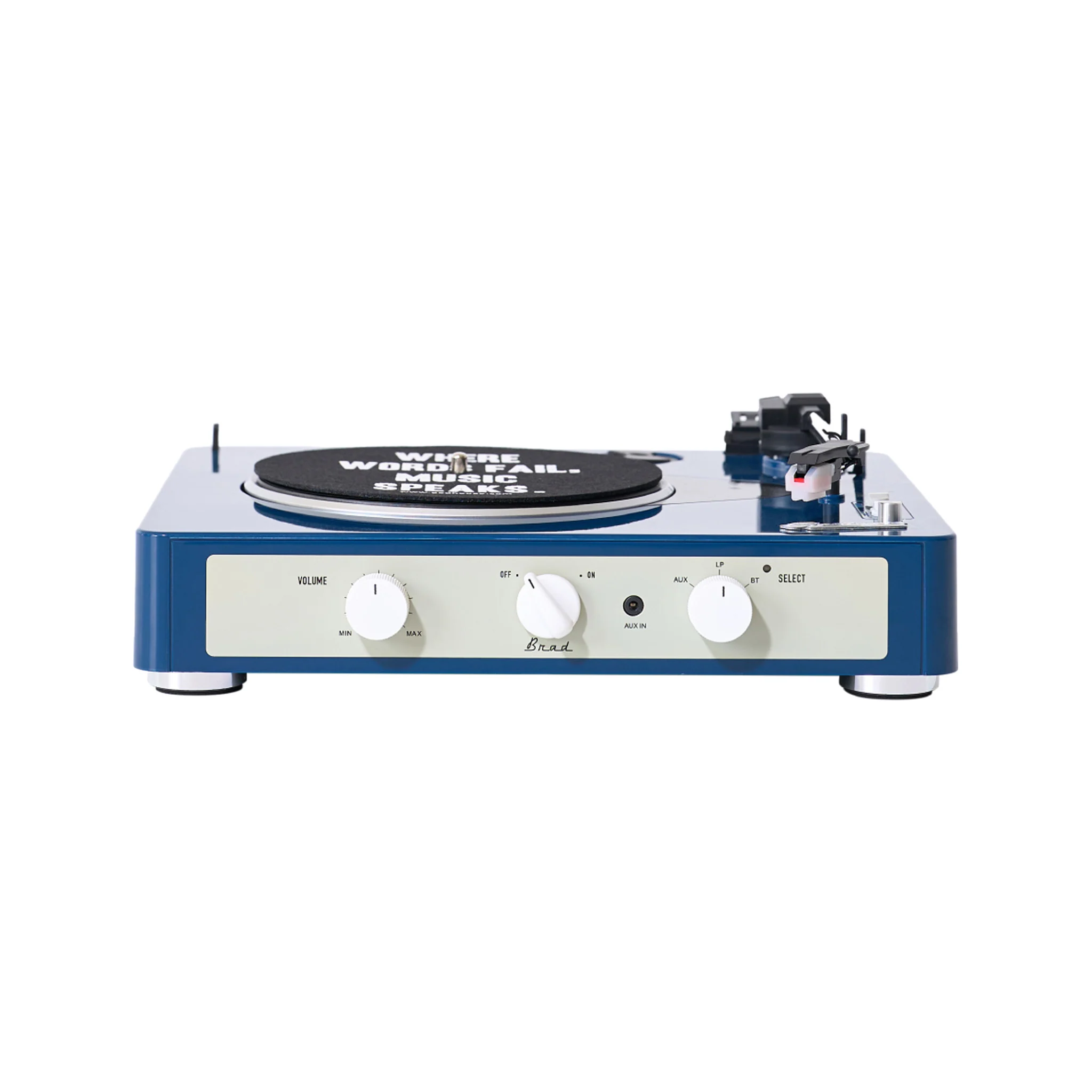 Gadhouse Brad MKII Record Player, Navy - Image 2