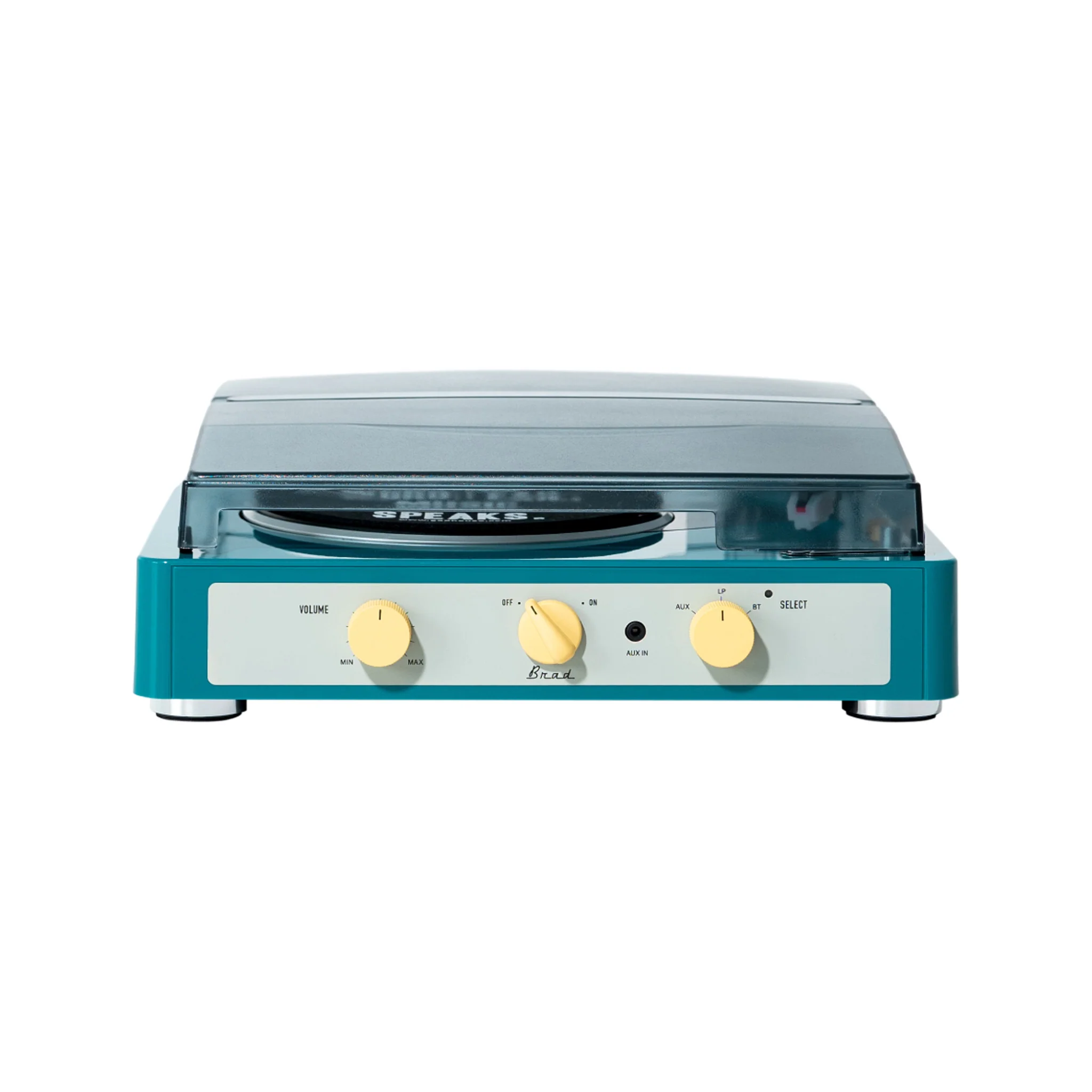 Gadhouse Brad MKII Record Player, Retro Green - Image 5
