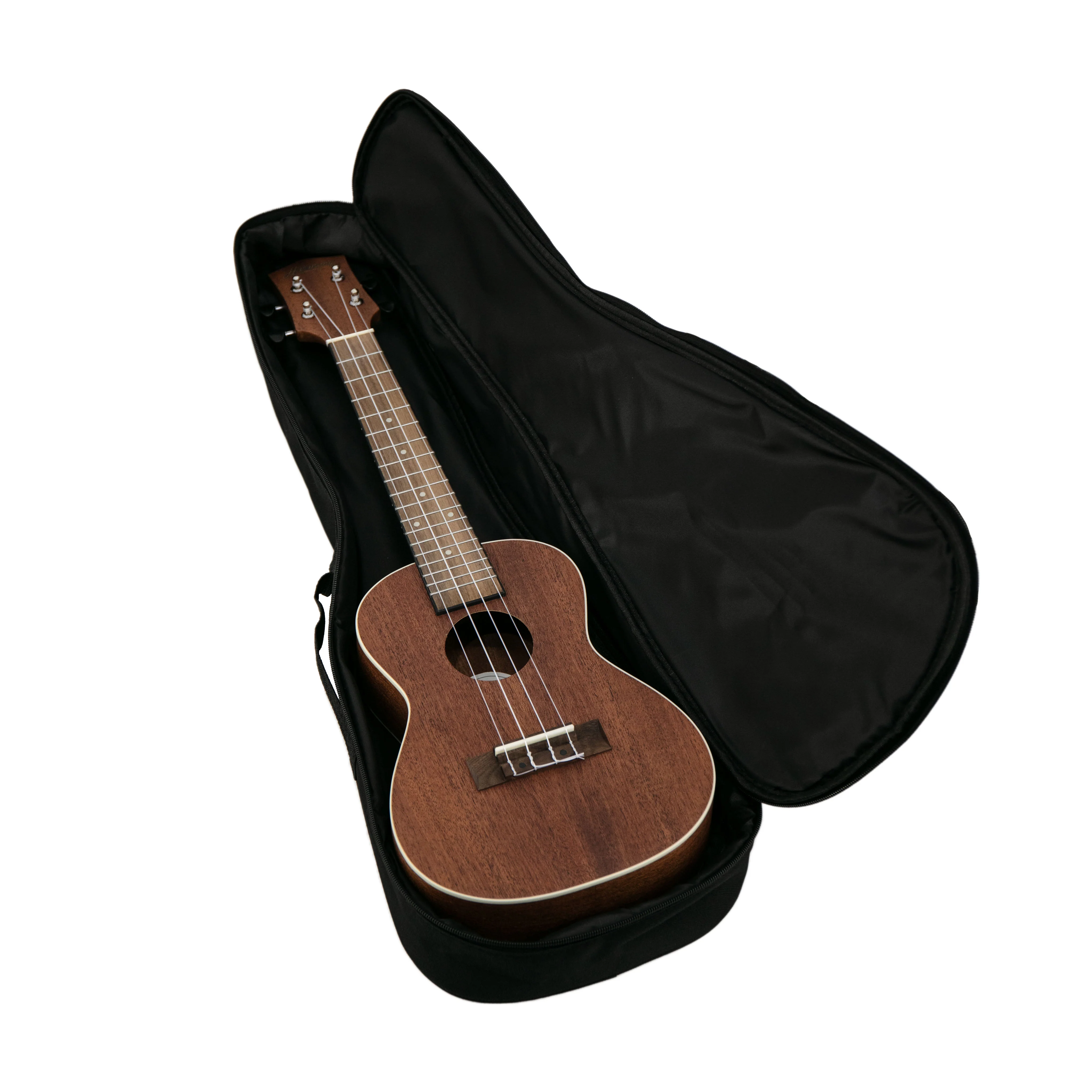 Harmony Foundation Series e-Sierra Concert Ukulele w/Bag, Natural Satin - Image 11