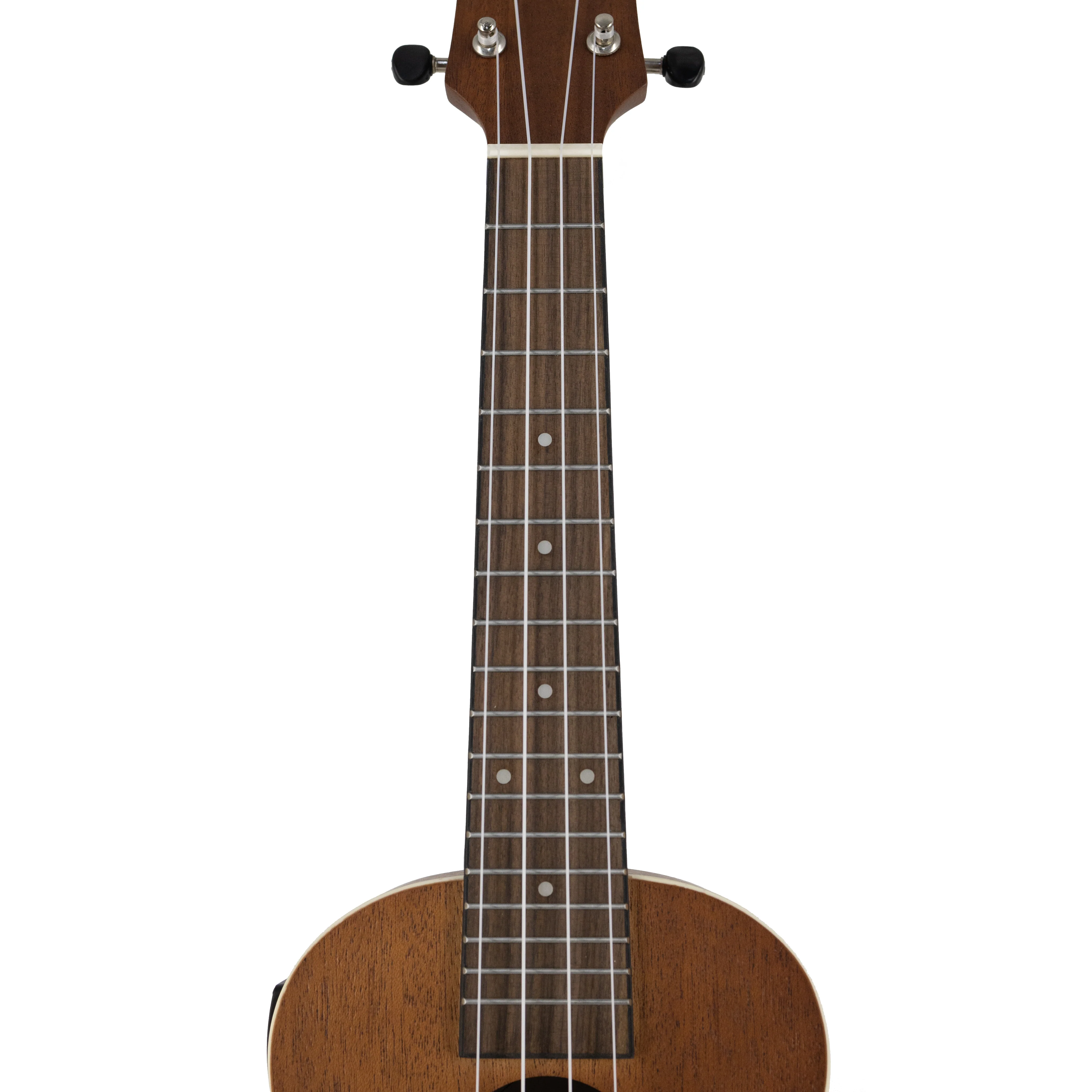 Harmony Foundation Series e-Sierra Concert Ukulele w/Bag, Natural Satin - Image 5