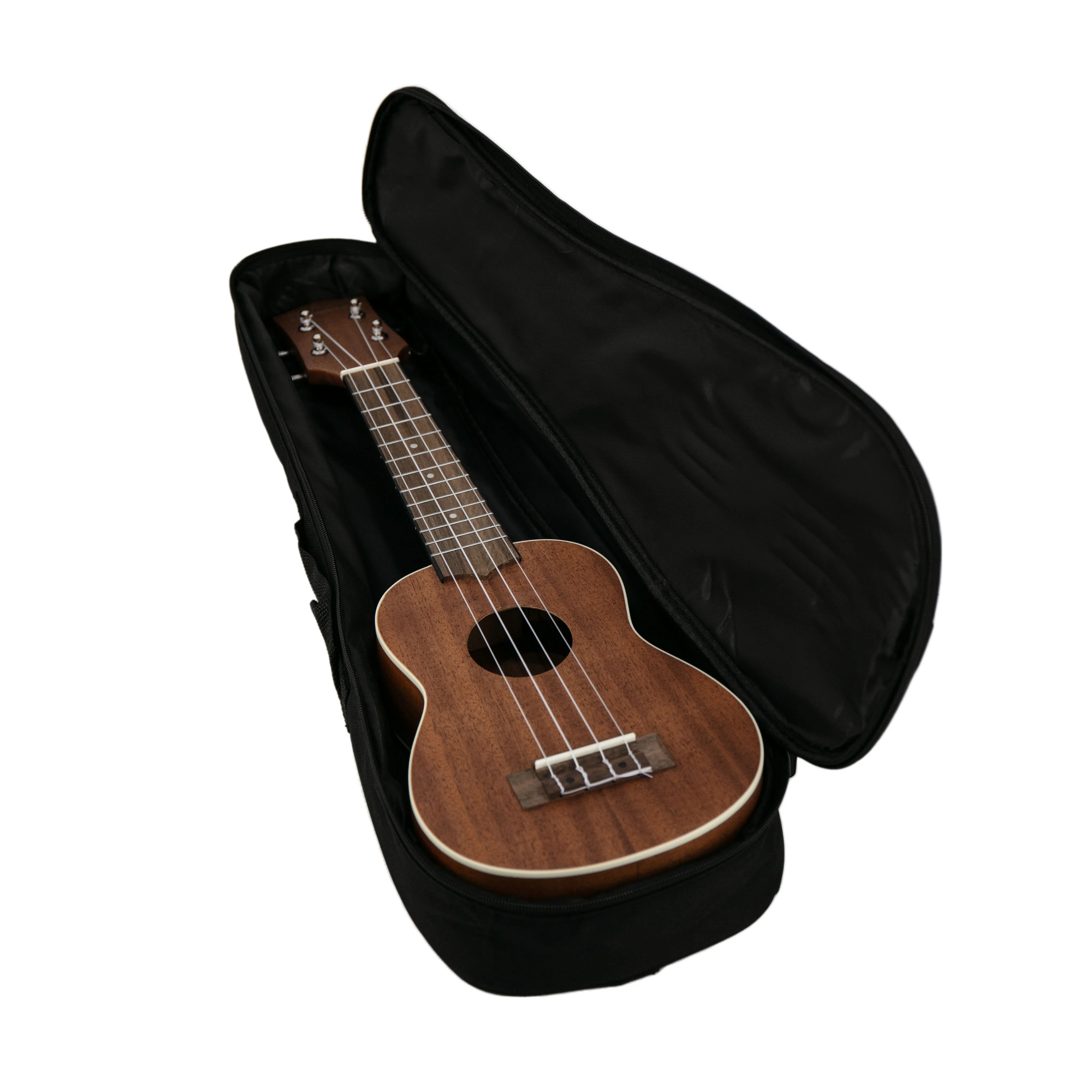 Harmony Foundation Series e-Sierra Soprano Ukulele w/Bag, Natural Satin - Image 11