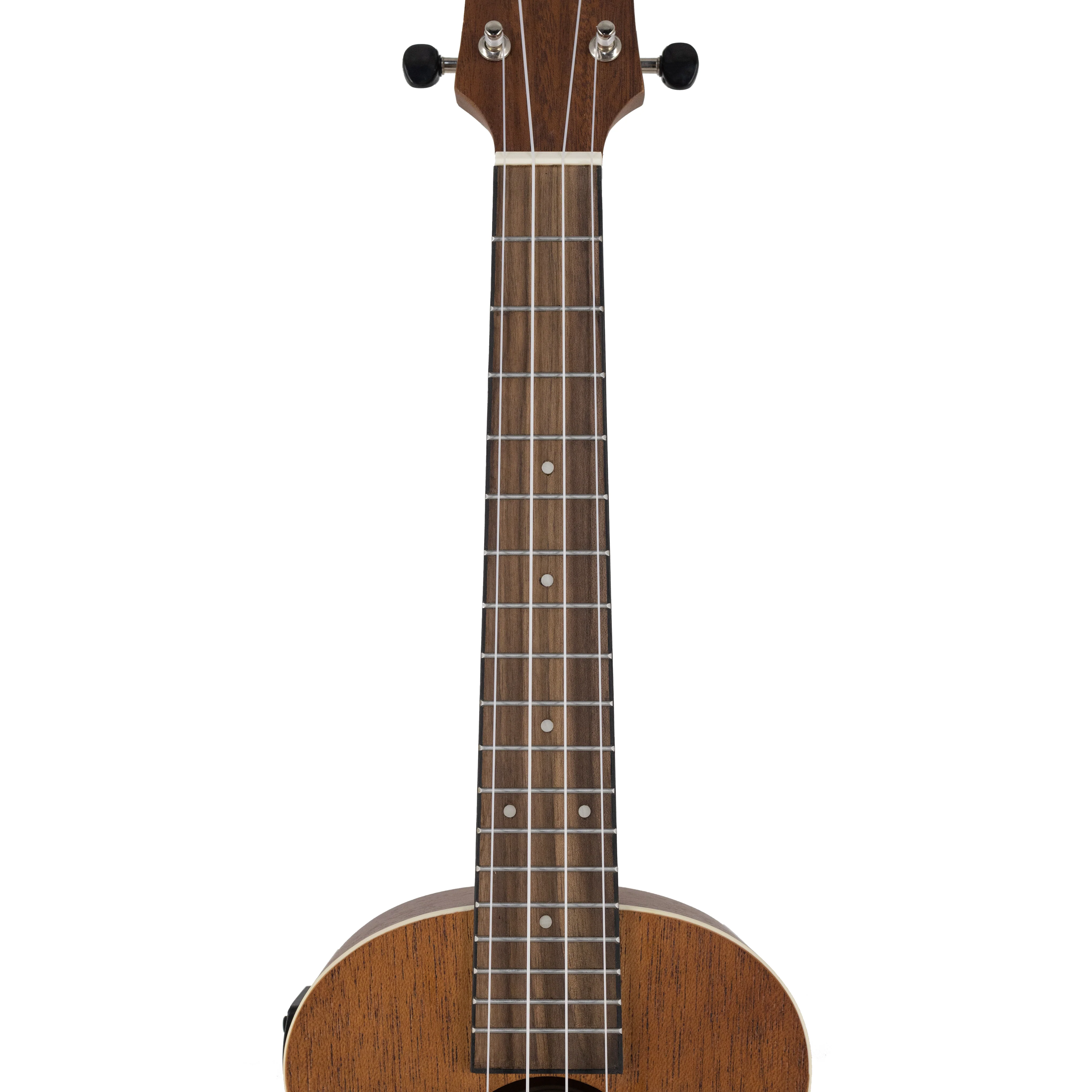 Harmony Foundation Series e-Sierra Tenor Ukulele w/Bag, Natural Satin - Image 5