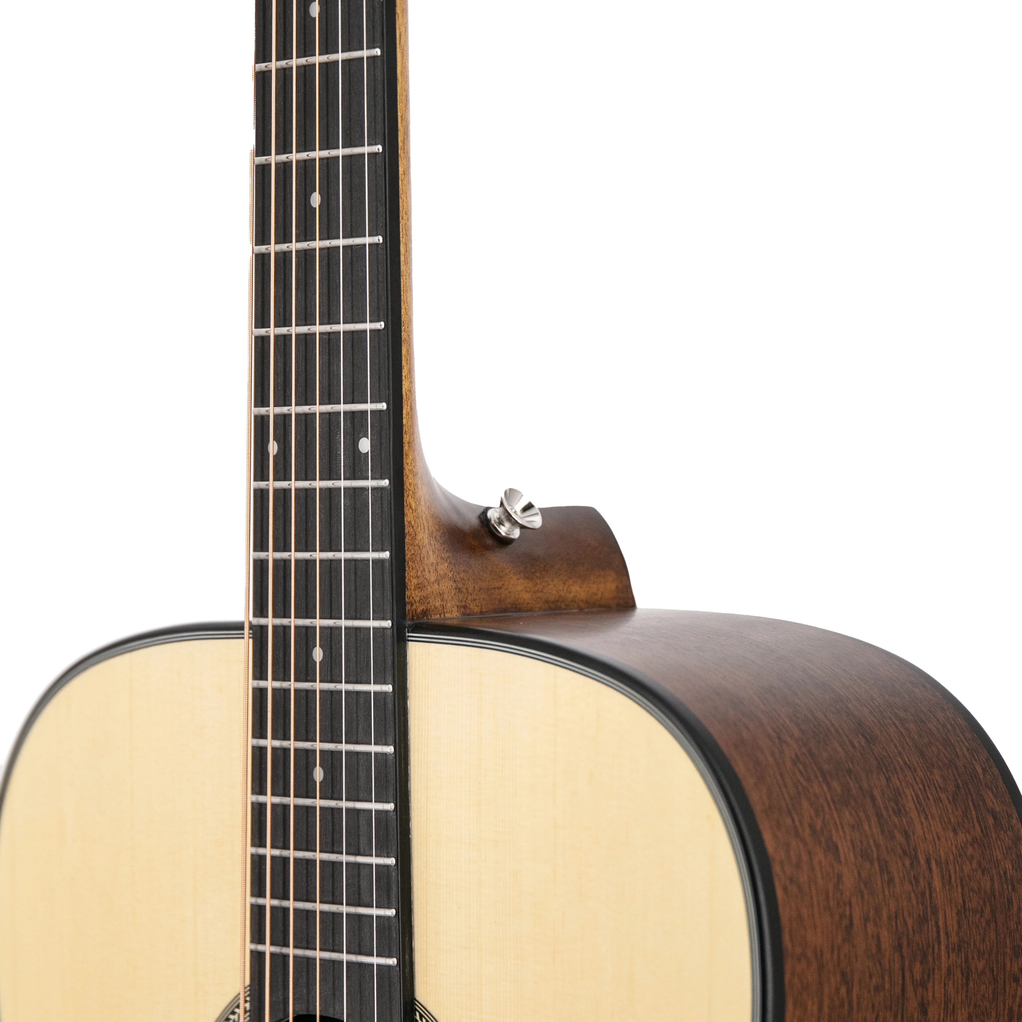 Harmony Foundation Series e-Terra ST Dreadnought Acoustic Guitar, Natural Satin - Image 10