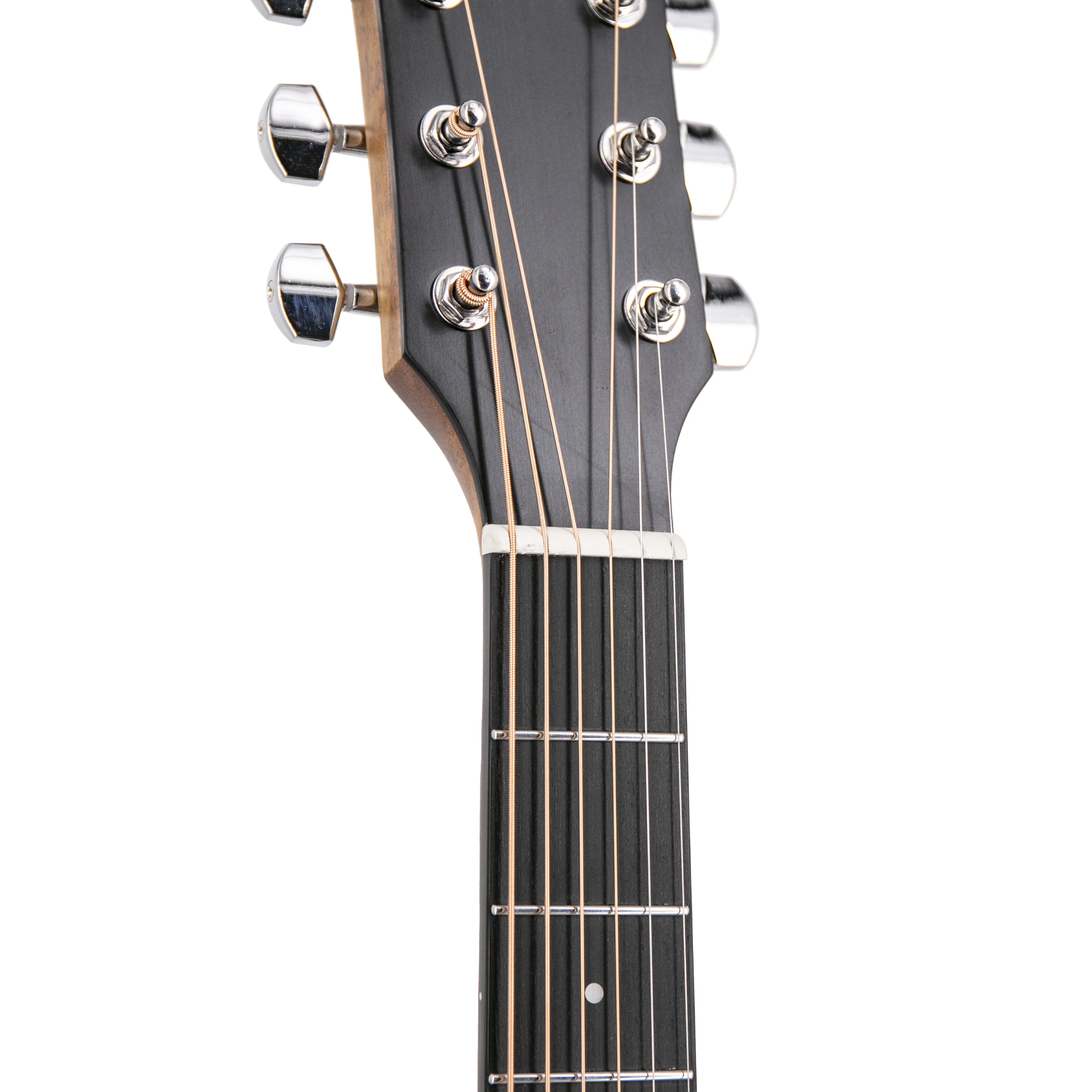 Harmony Foundation Series e-Terra ST Dreadnought Acoustic Guitar, Natural Satin - Image 13
