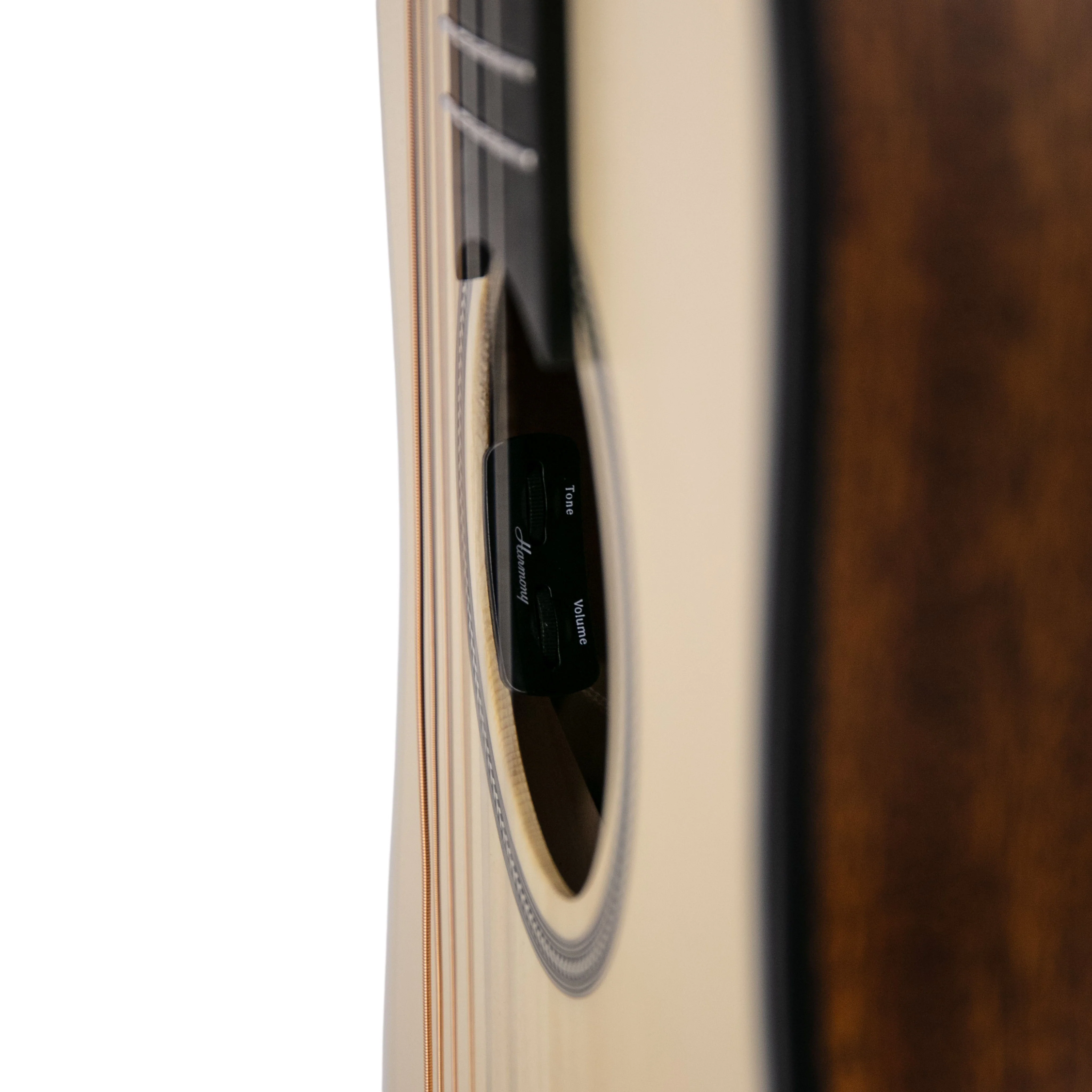 Harmony Foundation Series e-Terra ST Dreadnought Acoustic Guitar, Natural Satin - Image 15