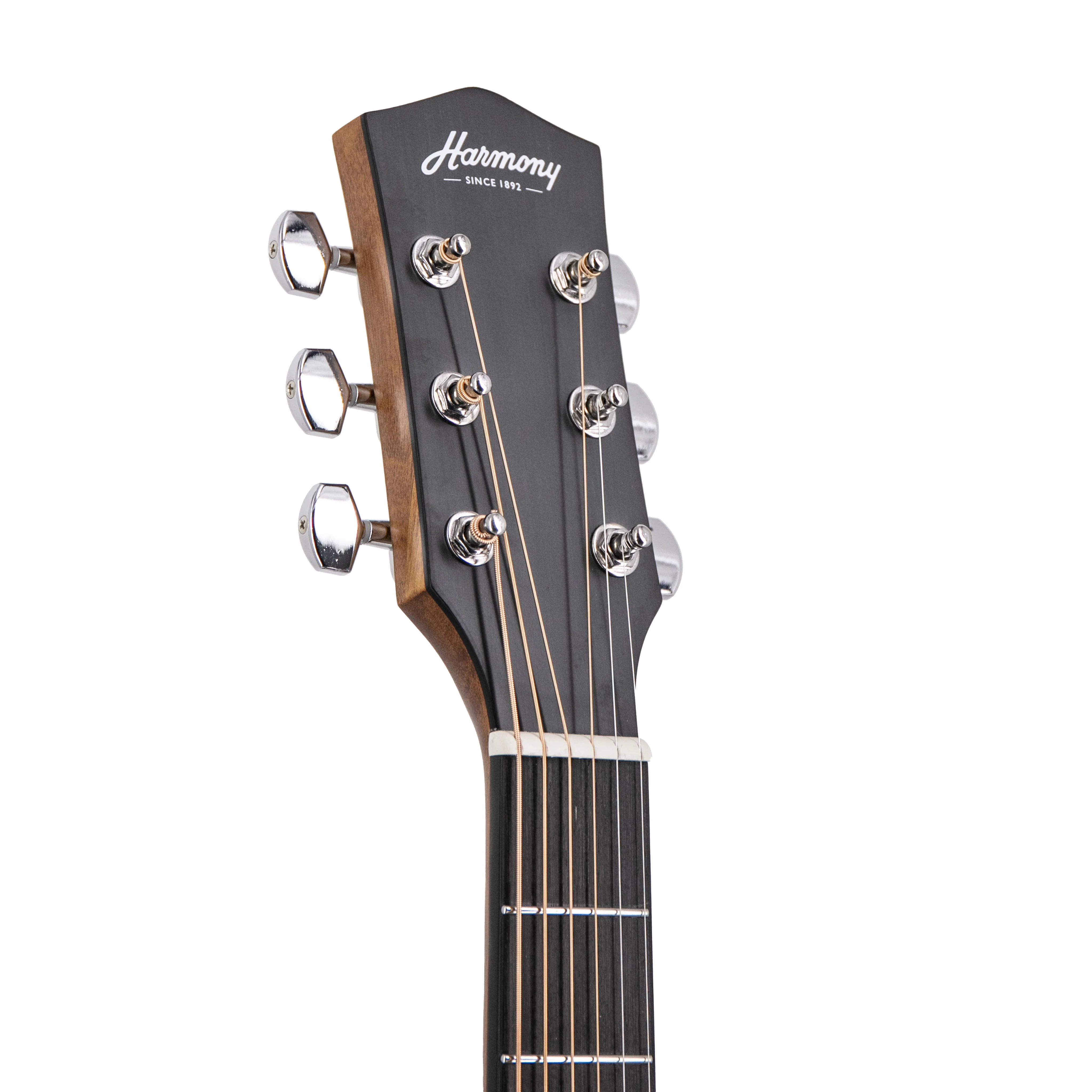 Harmony Foundation Series e-Terra ST GA Cutaway Acoustic Guitar, Natural Satin - Image 11