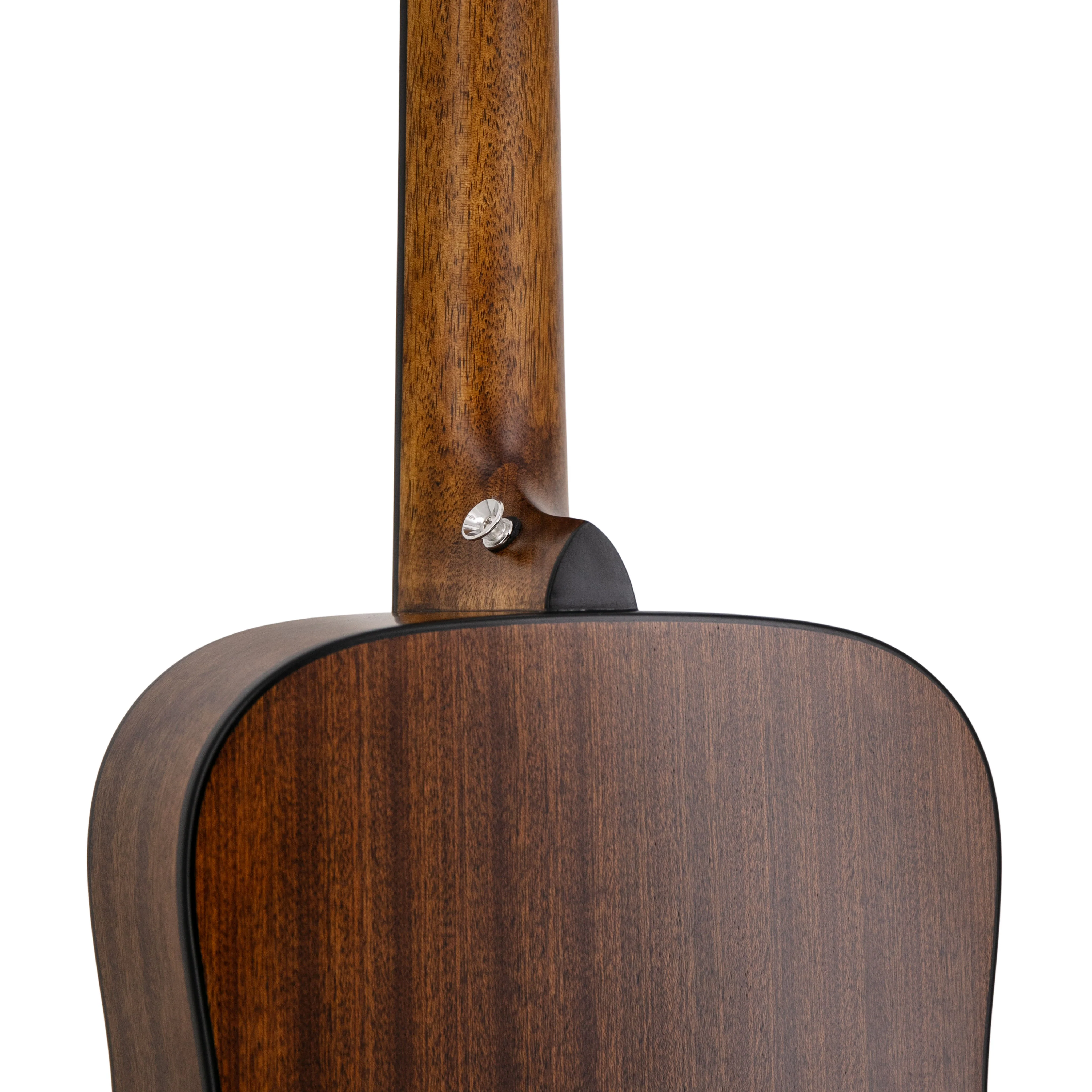 Harmony Foundation Series e-Terra ST Petite Dreadnought Acoustic Guitar w/Bag, Natural Satin - Image 9