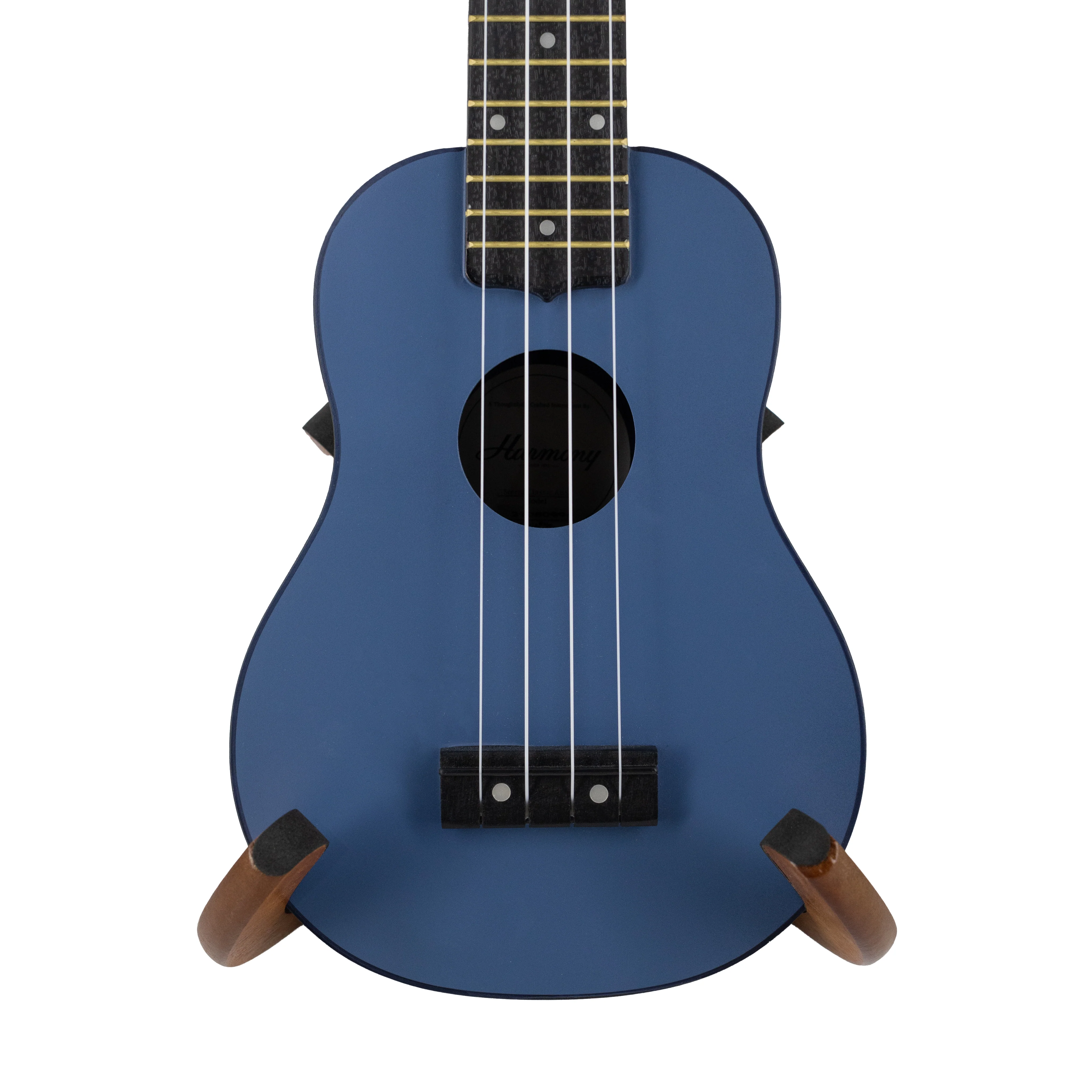 Harmony Foundation Series Sierra Classic ABS Soprano Ukulele, Sea Blue - Image 3