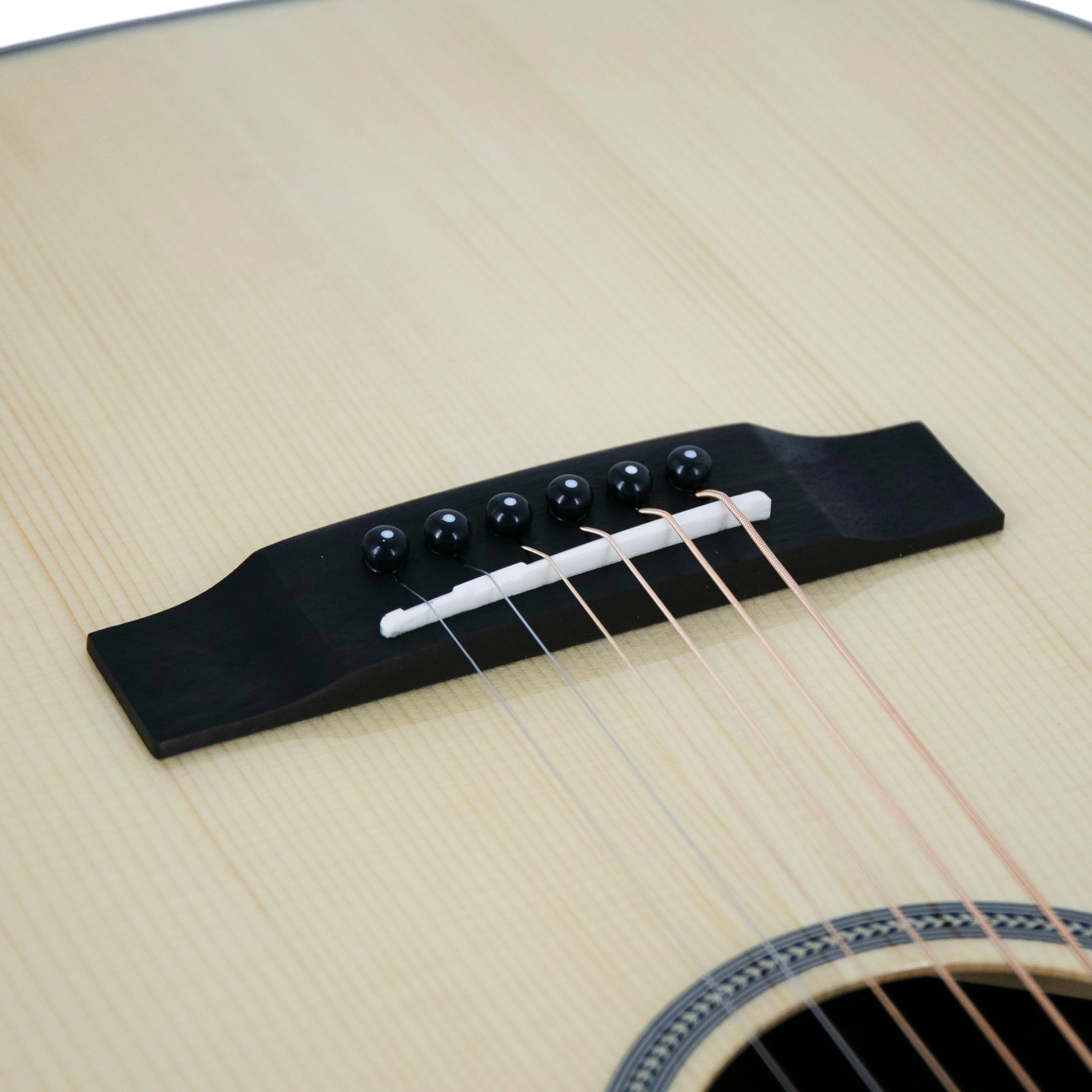 Harmony Foundation Series Terra FS OM Acoustic Guitar, Natural Gloss - Image 13