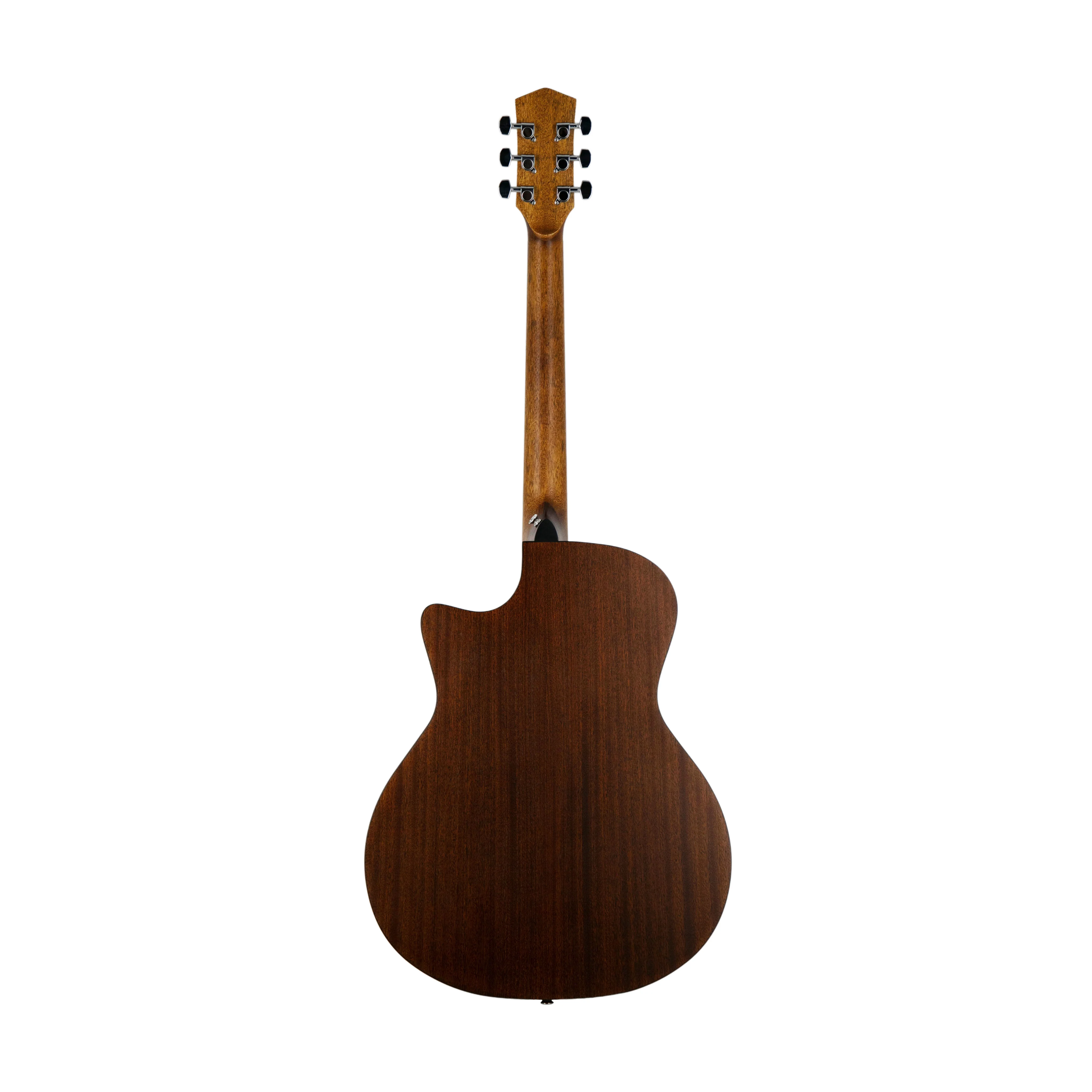 Harmony Foundation Series Terra GA Cutaway Acoustic Guitar, Natural Satin - Image 2