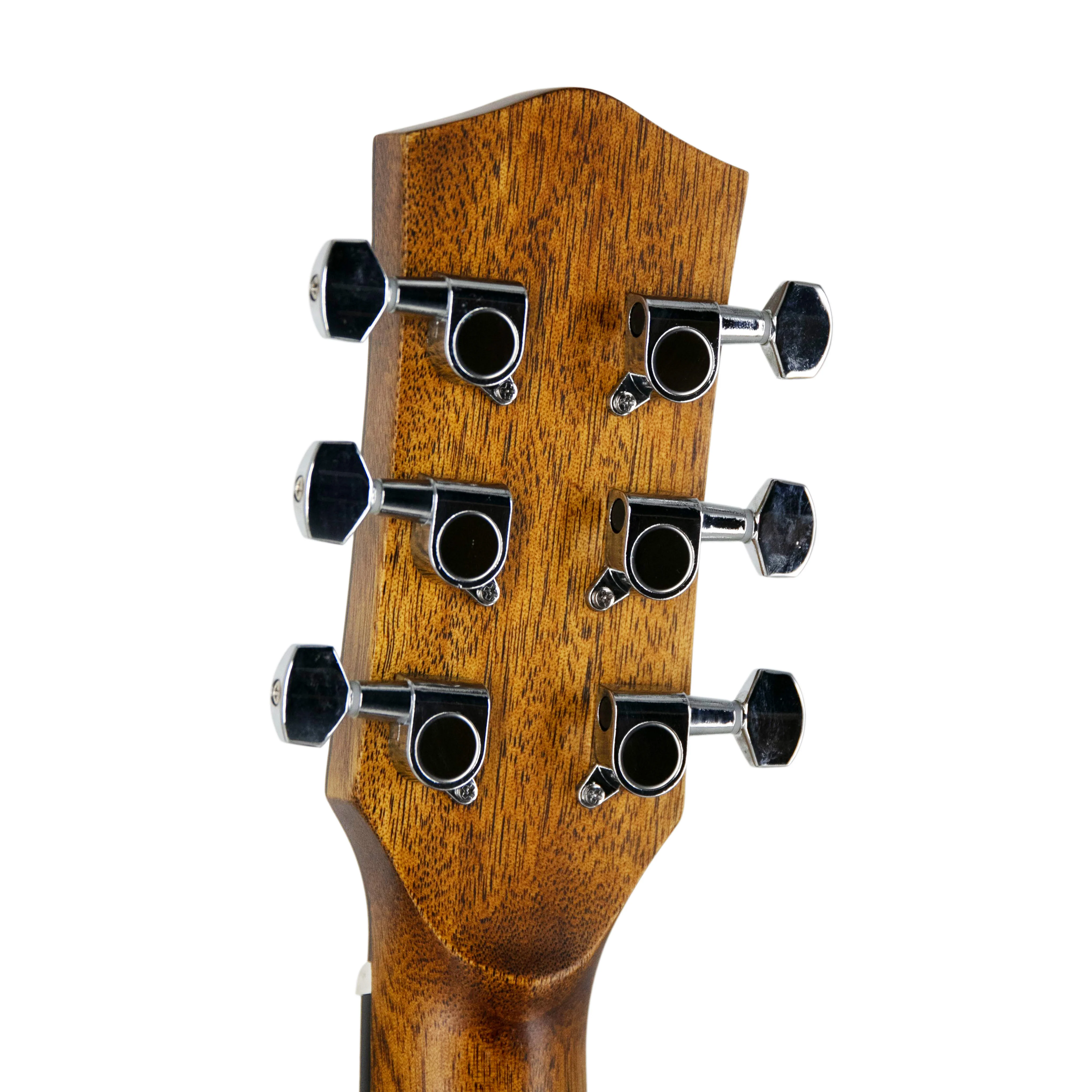 Harmony Foundation Series Terra Petite Dreadnought Acoustic Guitar w/Bag, Natural Satin - Image 11