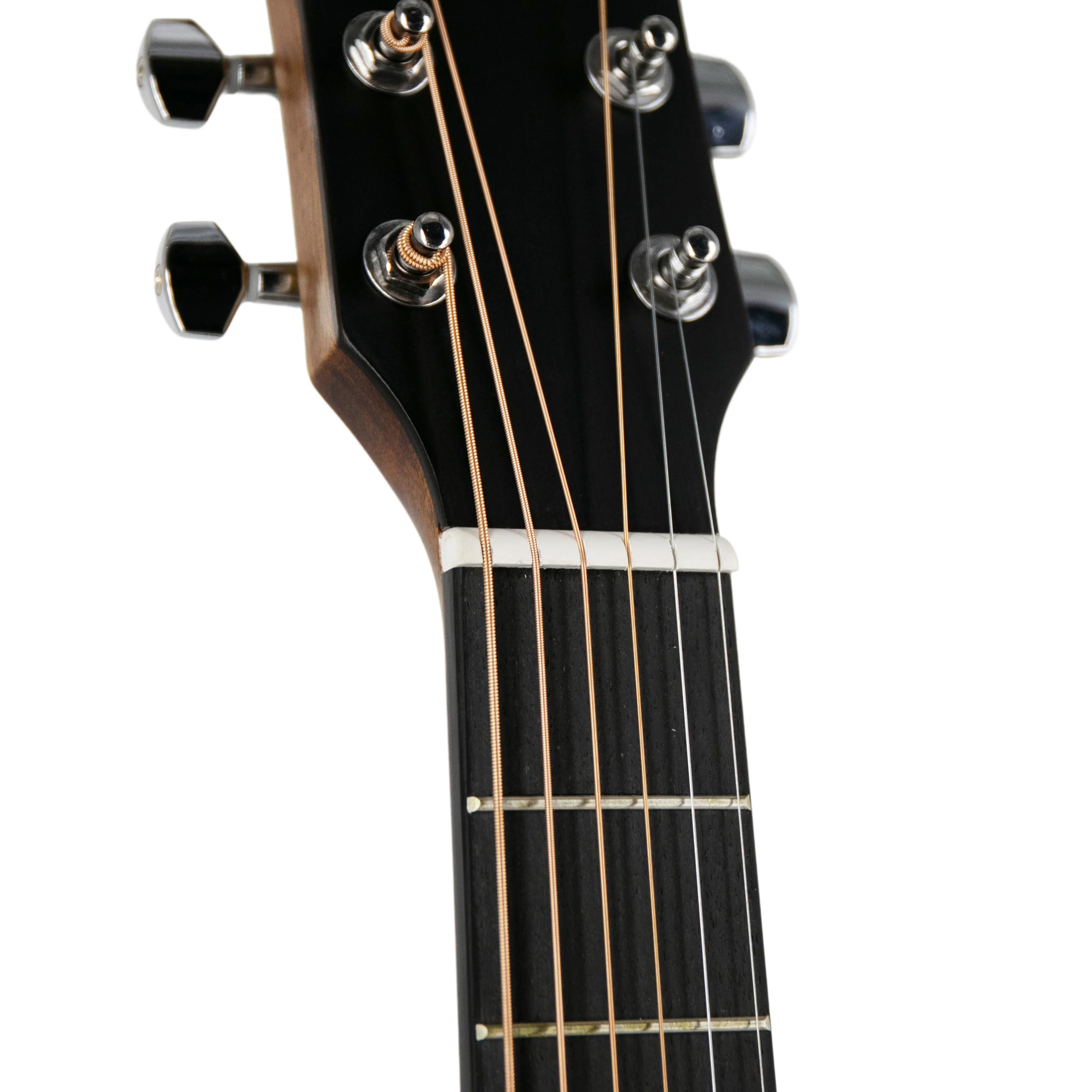 Harmony Foundation Series Terra Petite Dreadnought Acoustic Guitar w/Bag, Natural Satin - Image 12