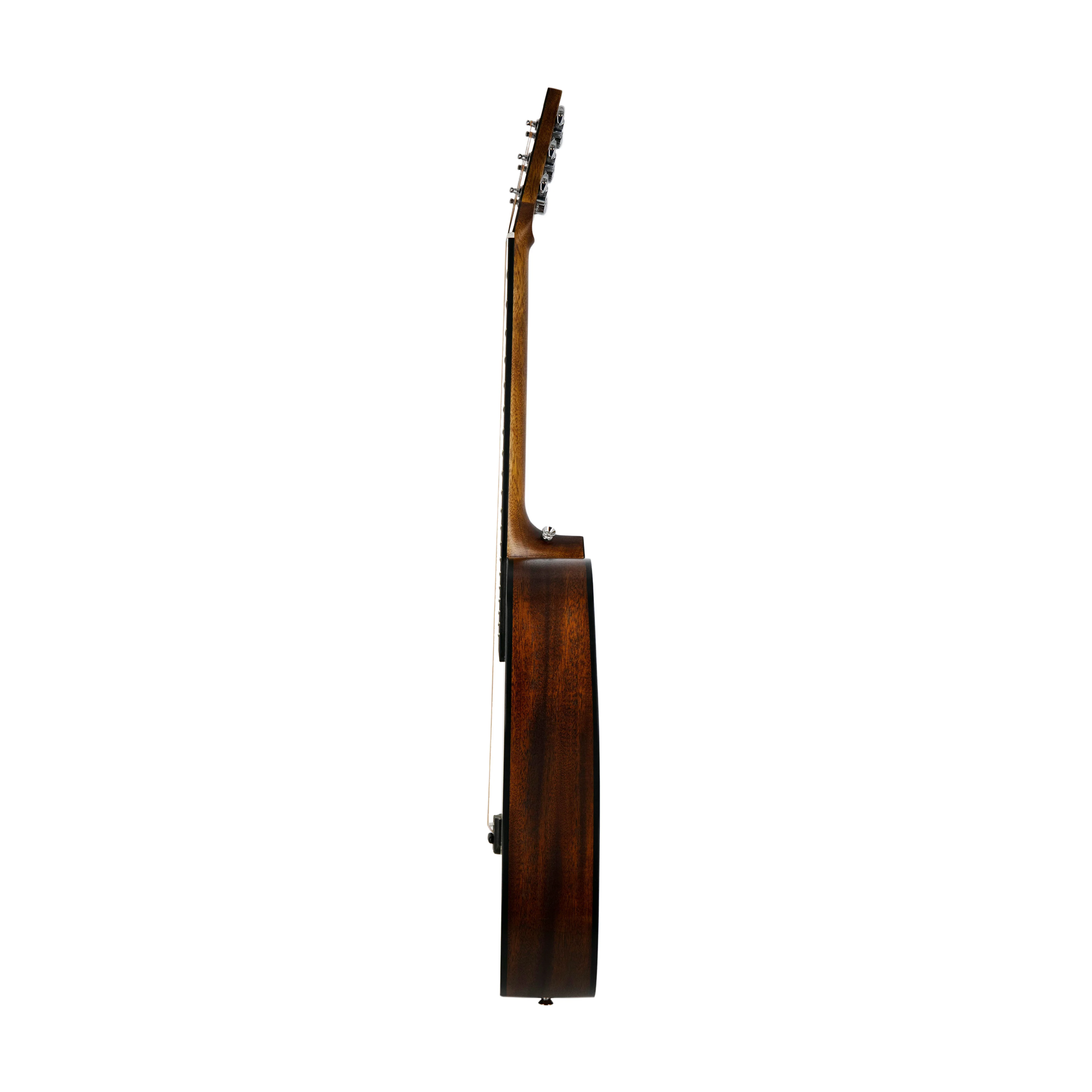 Harmony Foundation Series Terra Petite Dreadnought Acoustic Guitar w/Bag, Natural Satin - Image 3