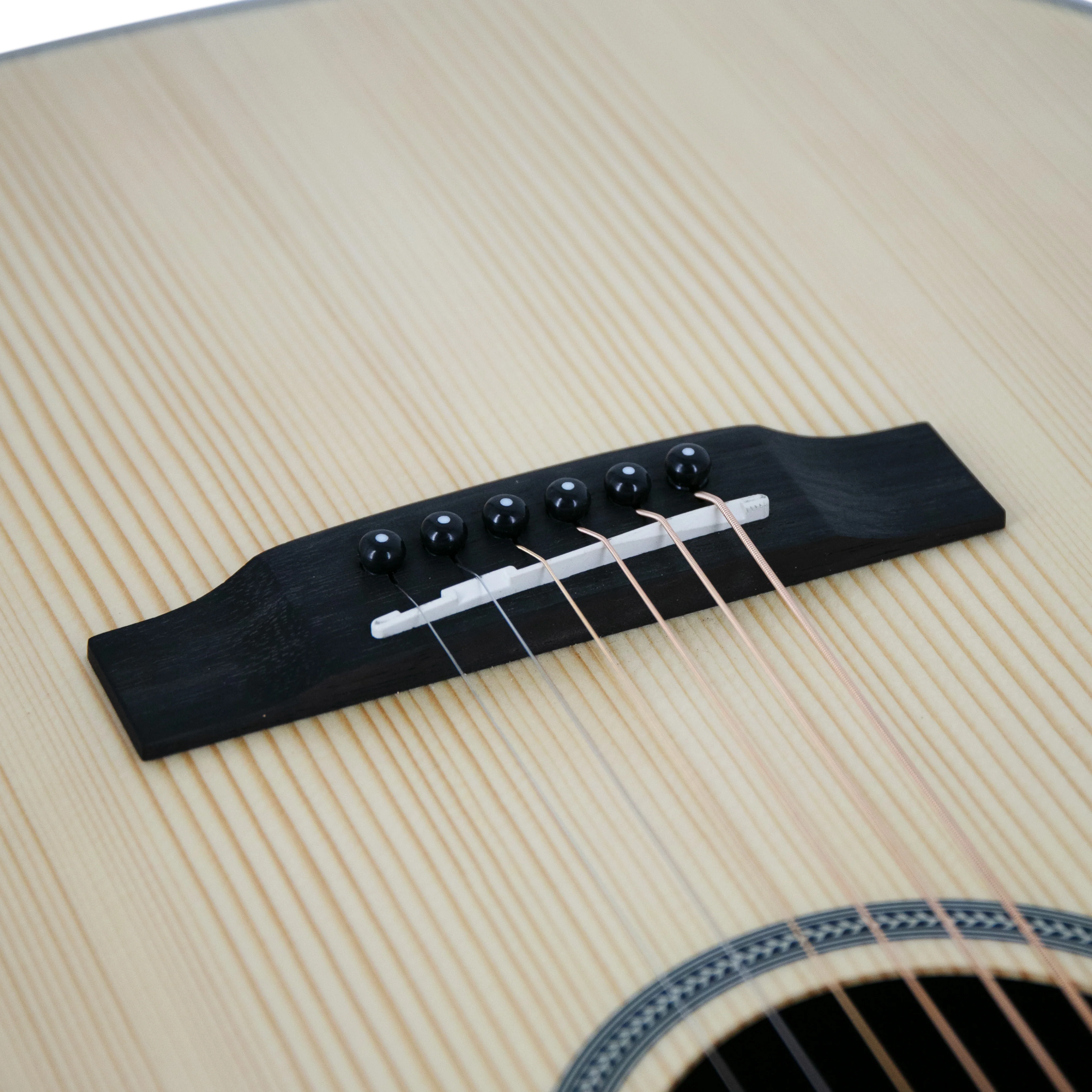 Harmony Foundation Series Terra ST Dreadnought Acoustic Guitar, Natural Satin - Image 13