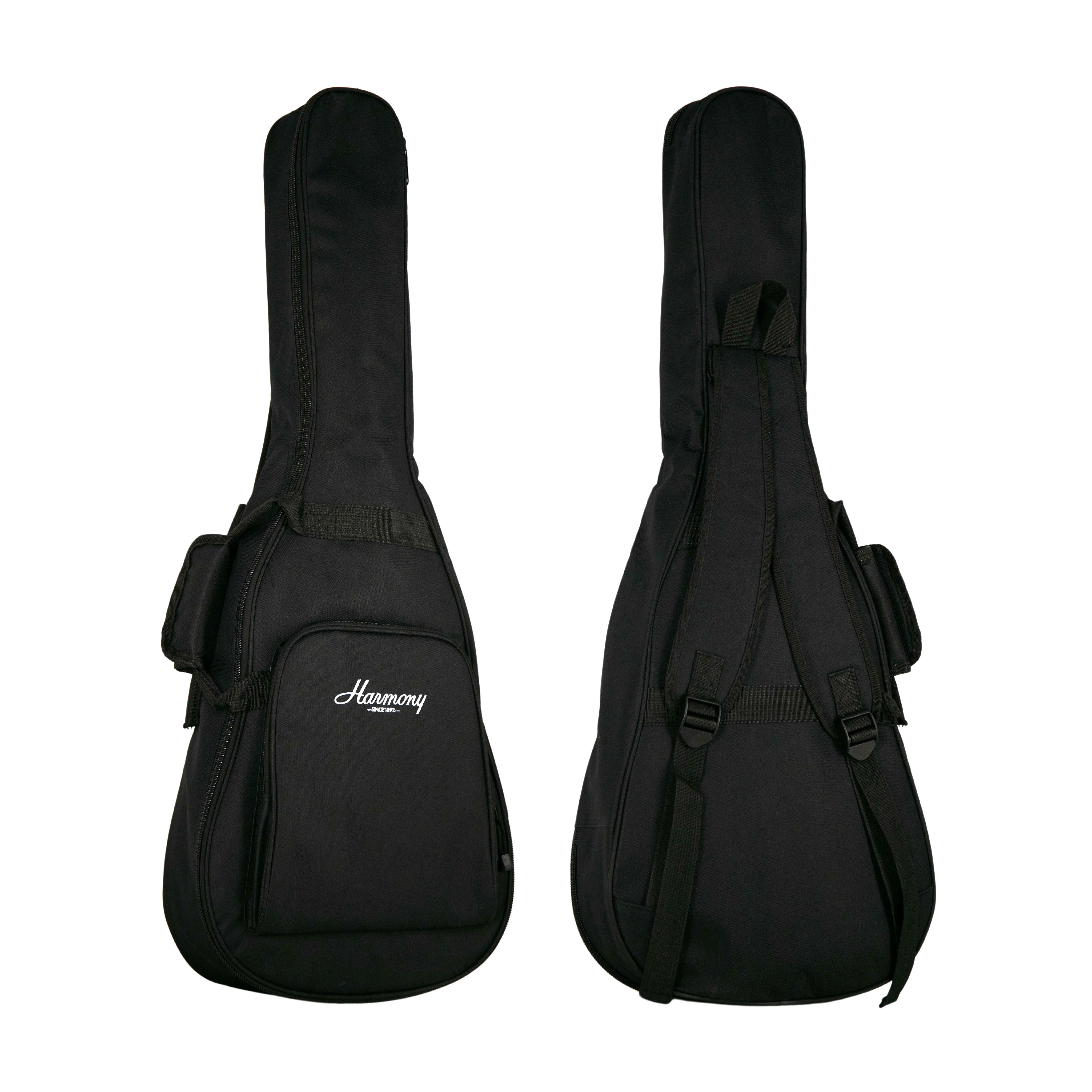 Harmony Foundation Series Terra ST Petite OM Acoustic Guitar w/Bag, Natural Satin - Image 14