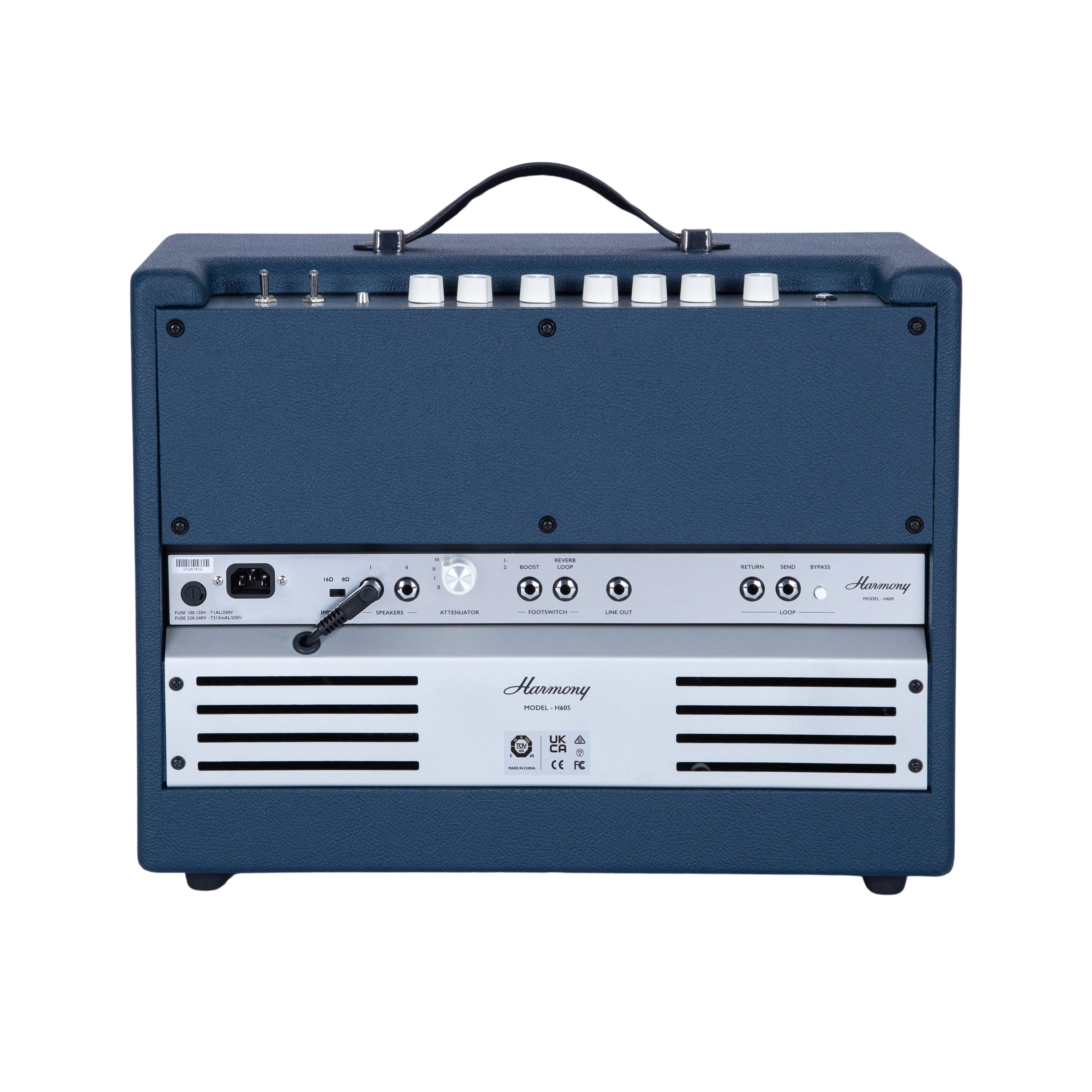 Harmony H605 Tube Combo Guitar Amplifier, 220-240UK - Image 2