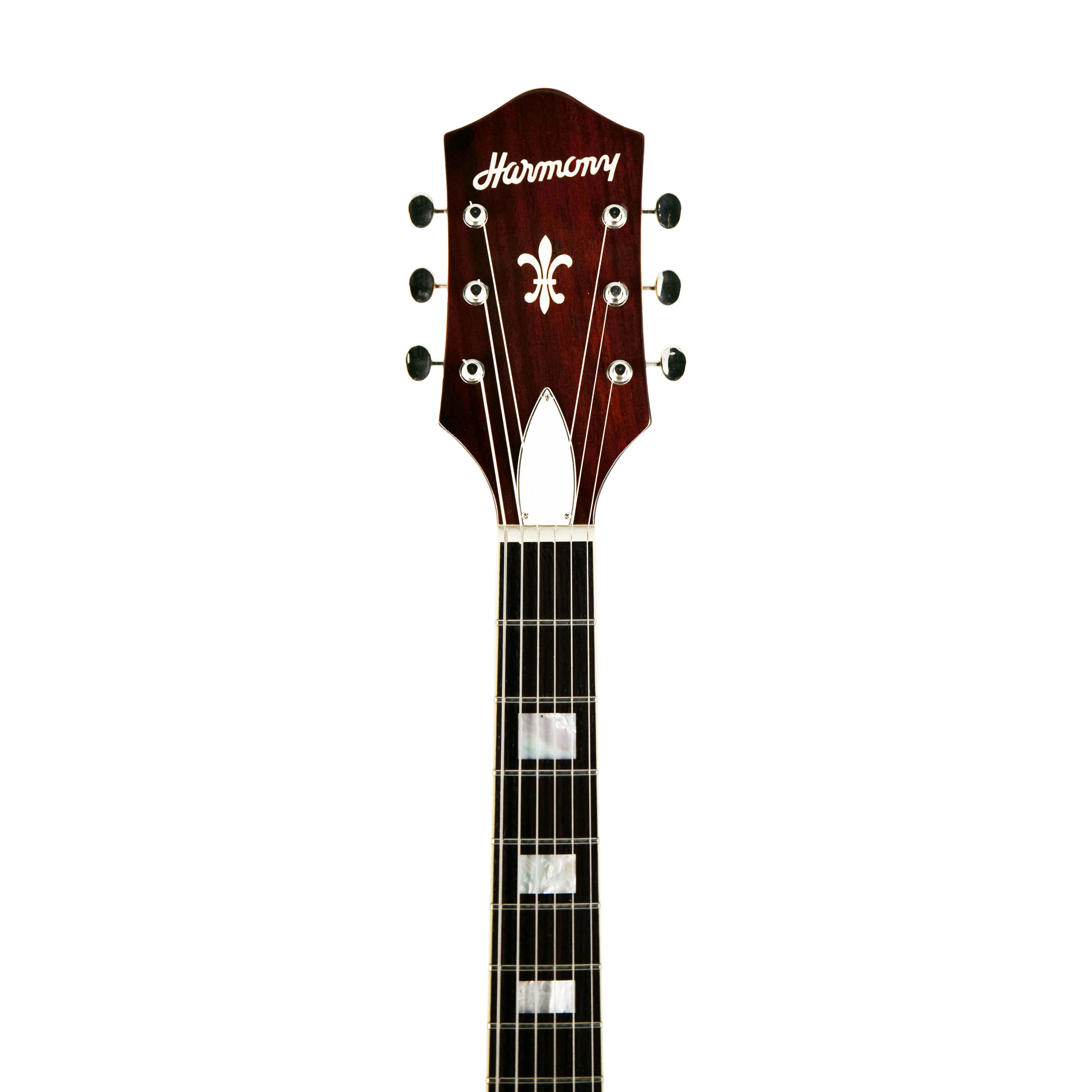 Harmony H62 Reissue Electric Guitar, Sunburst - Image 7