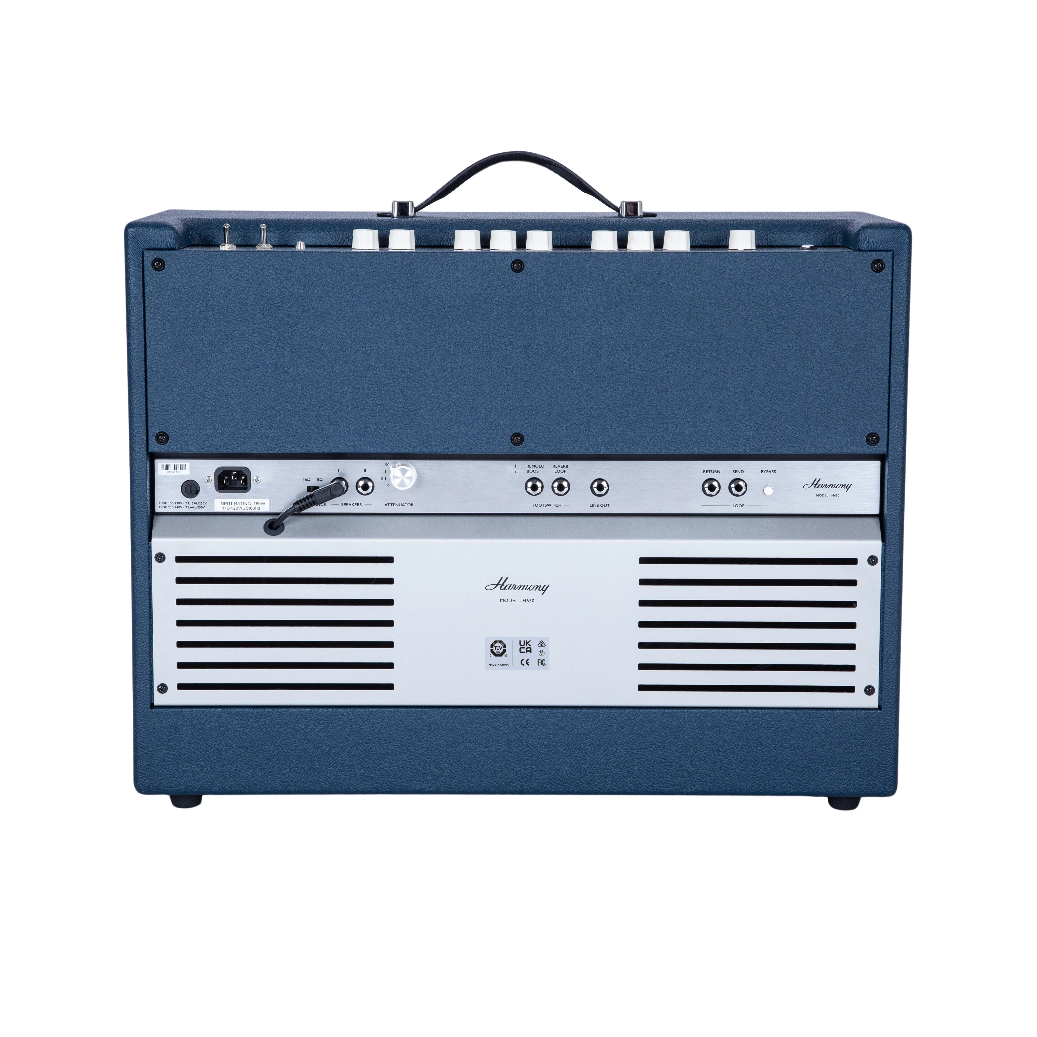 Harmony H650 Tube Combo Guitar Amplifier, 220-240UK - Image 2