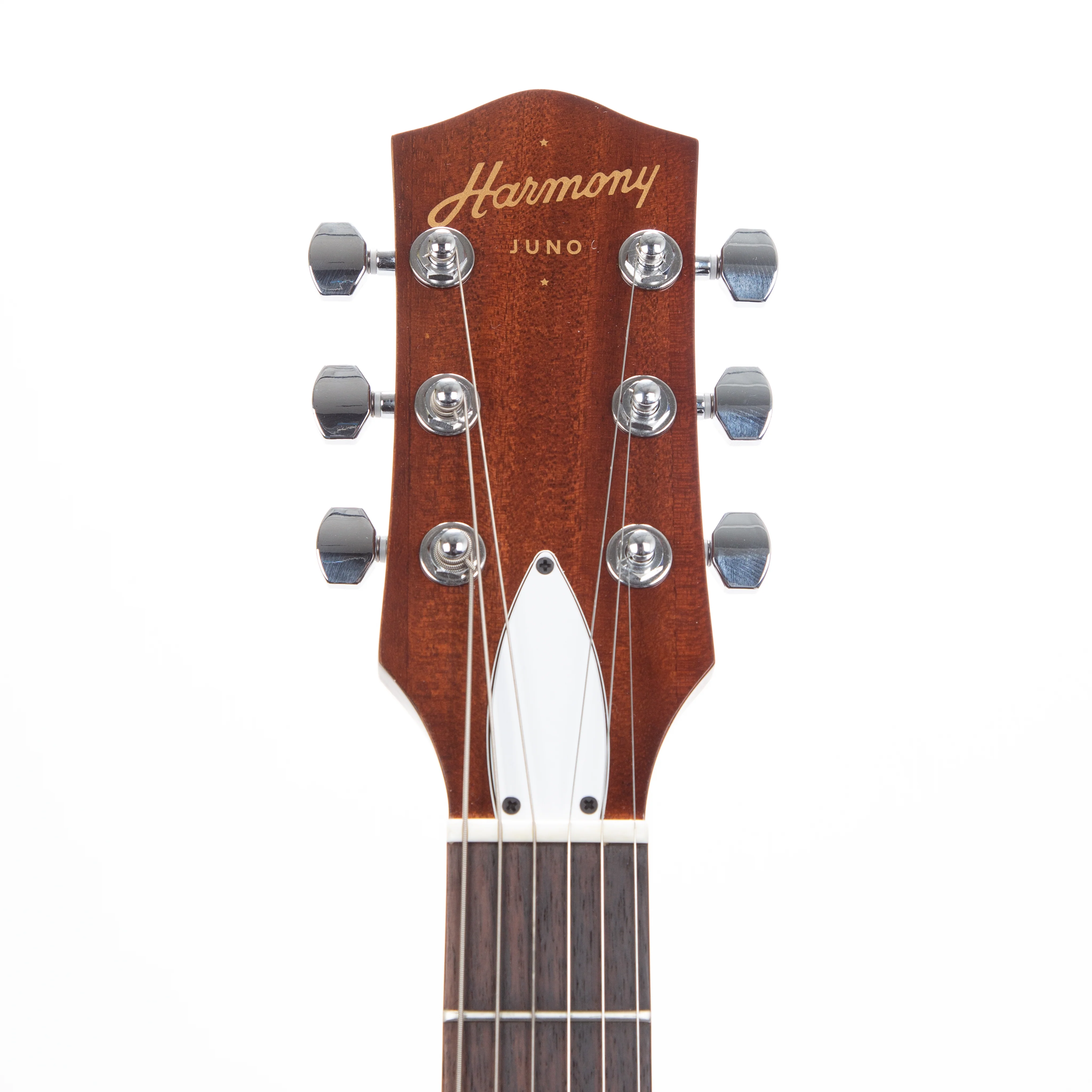 Harmony Standard Series Juno Electric Guitar w/Case, RW FB, Champagne - Image 9