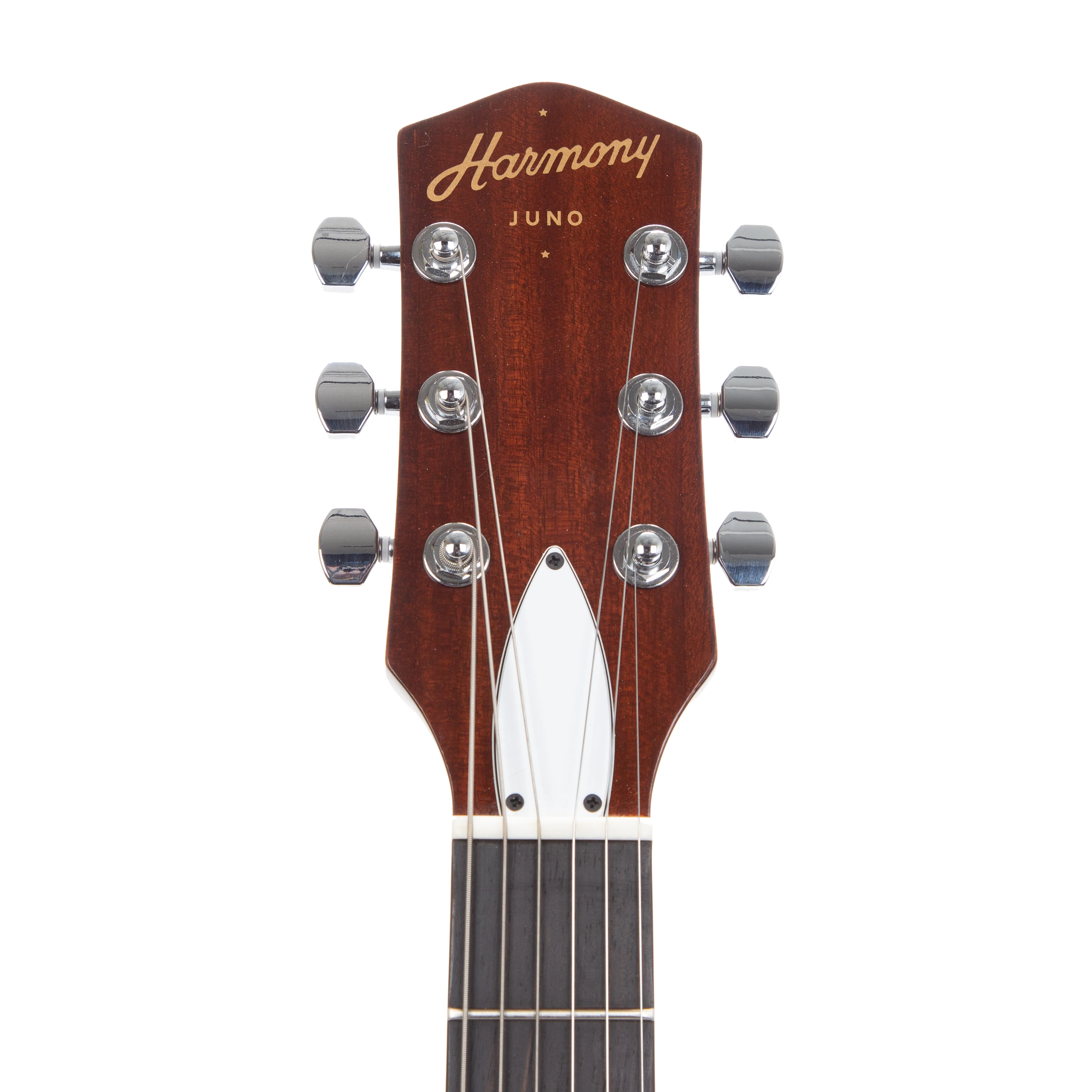 Harmony Standard Series Juno Electric Guitar w/Case, RW FB, Rose - Image 9