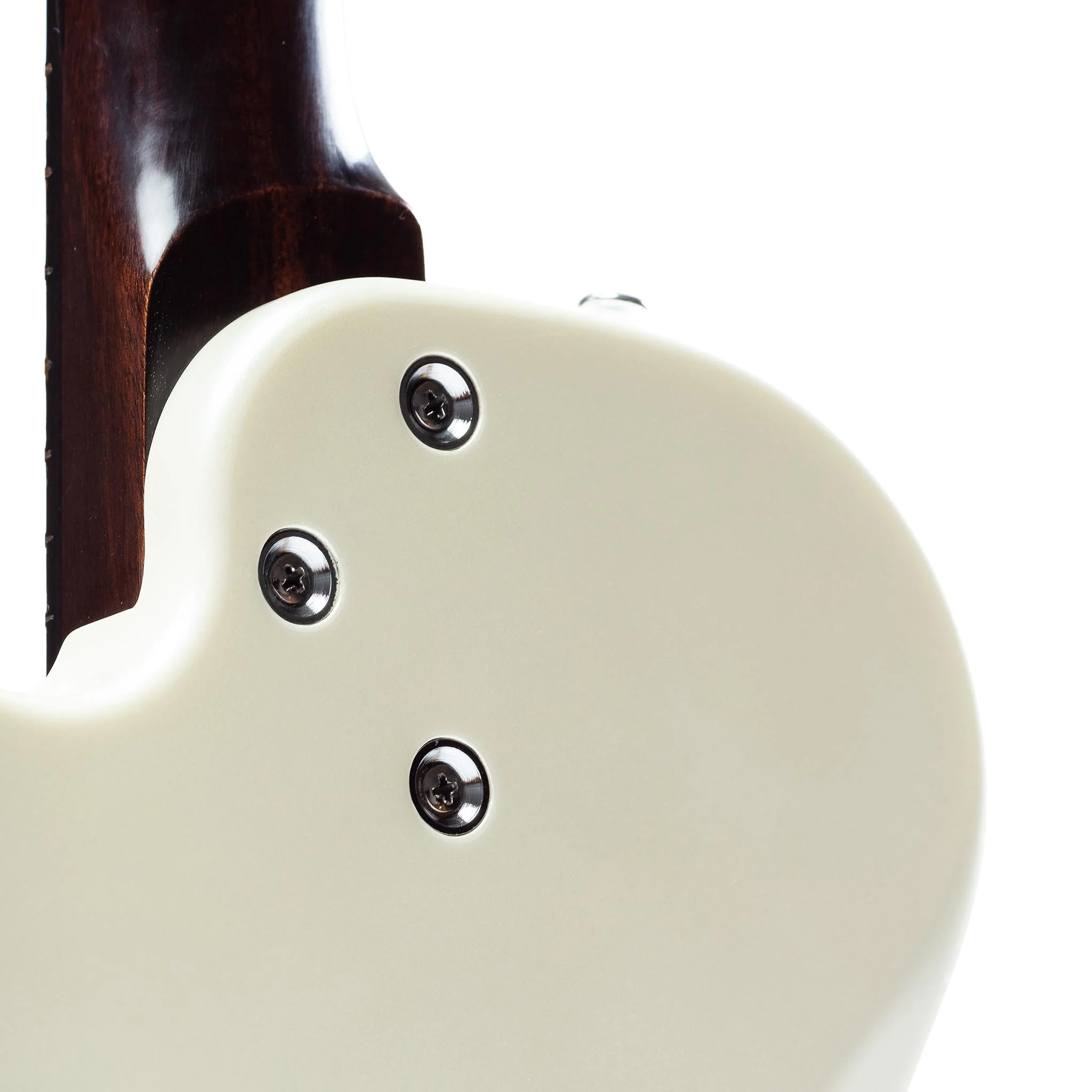 Harmony Standard Series Jupiter Electric Guitar w/Case, RW FB, Pearl White - Image 8