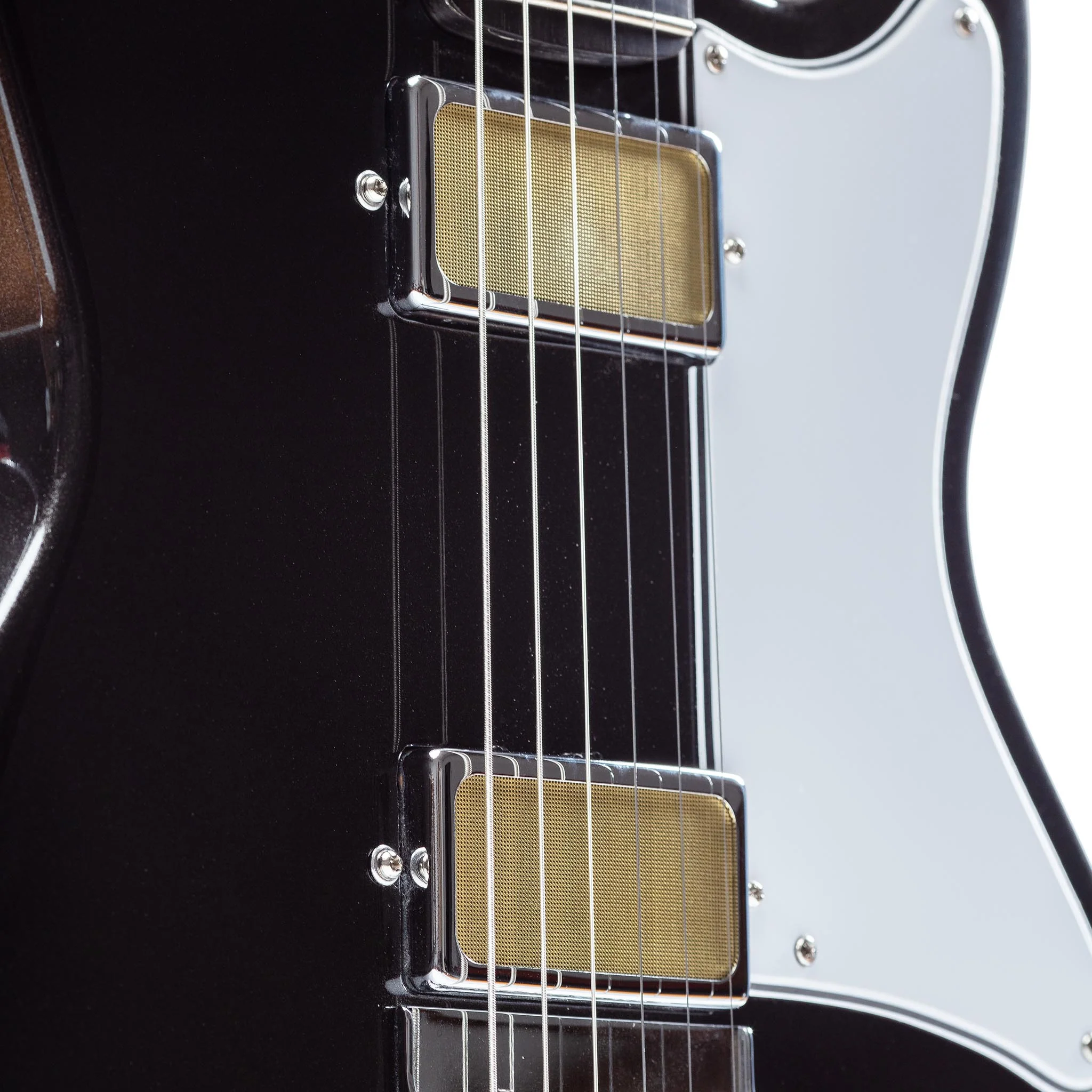 Harmony Standard Series Jupiter Electric Guitar w/Case, RW FB, Space Black - Image 4