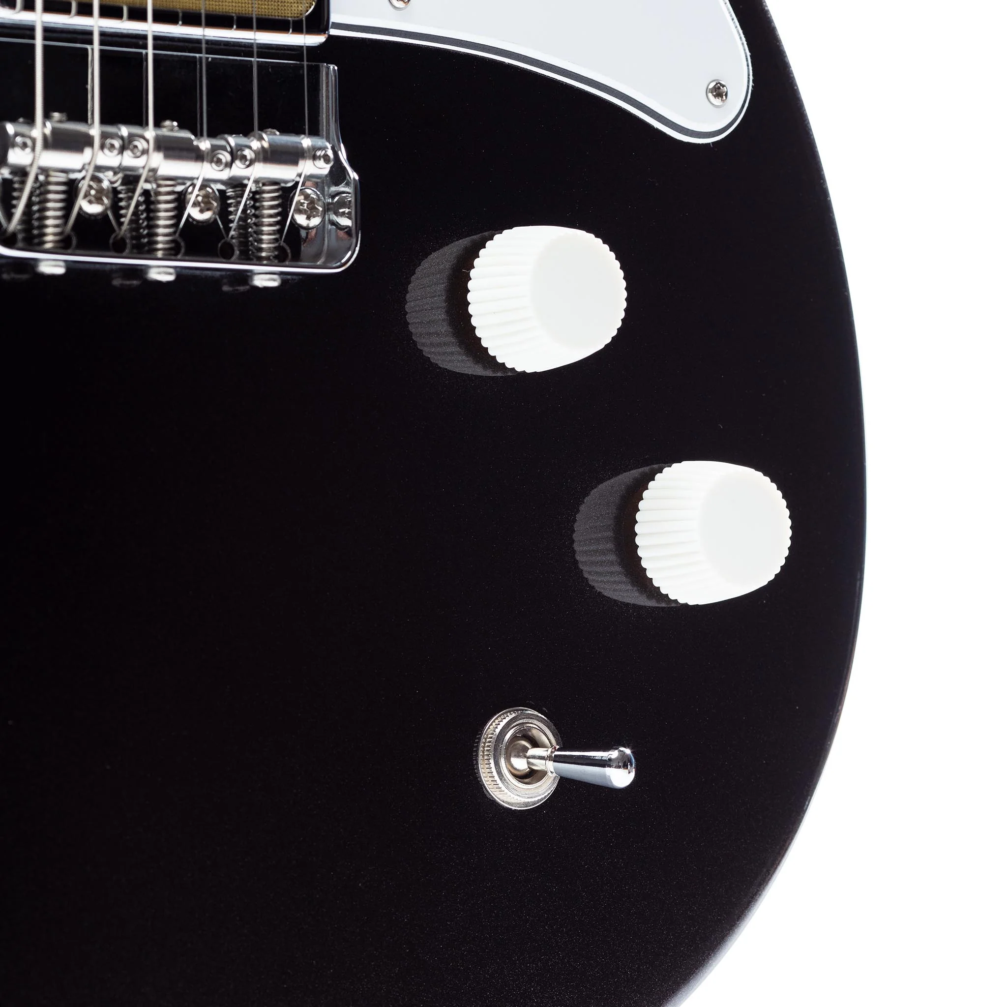 Harmony Standard Series Jupiter Electric Guitar w/Case, RW FB, Space Black - Image 5
