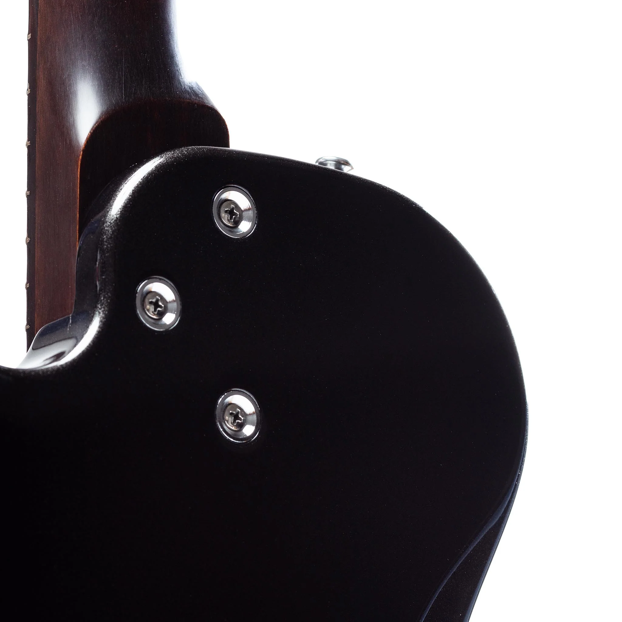 Harmony Standard Series Jupiter Electric Guitar w/Case, RW FB, Space Black - Image 6