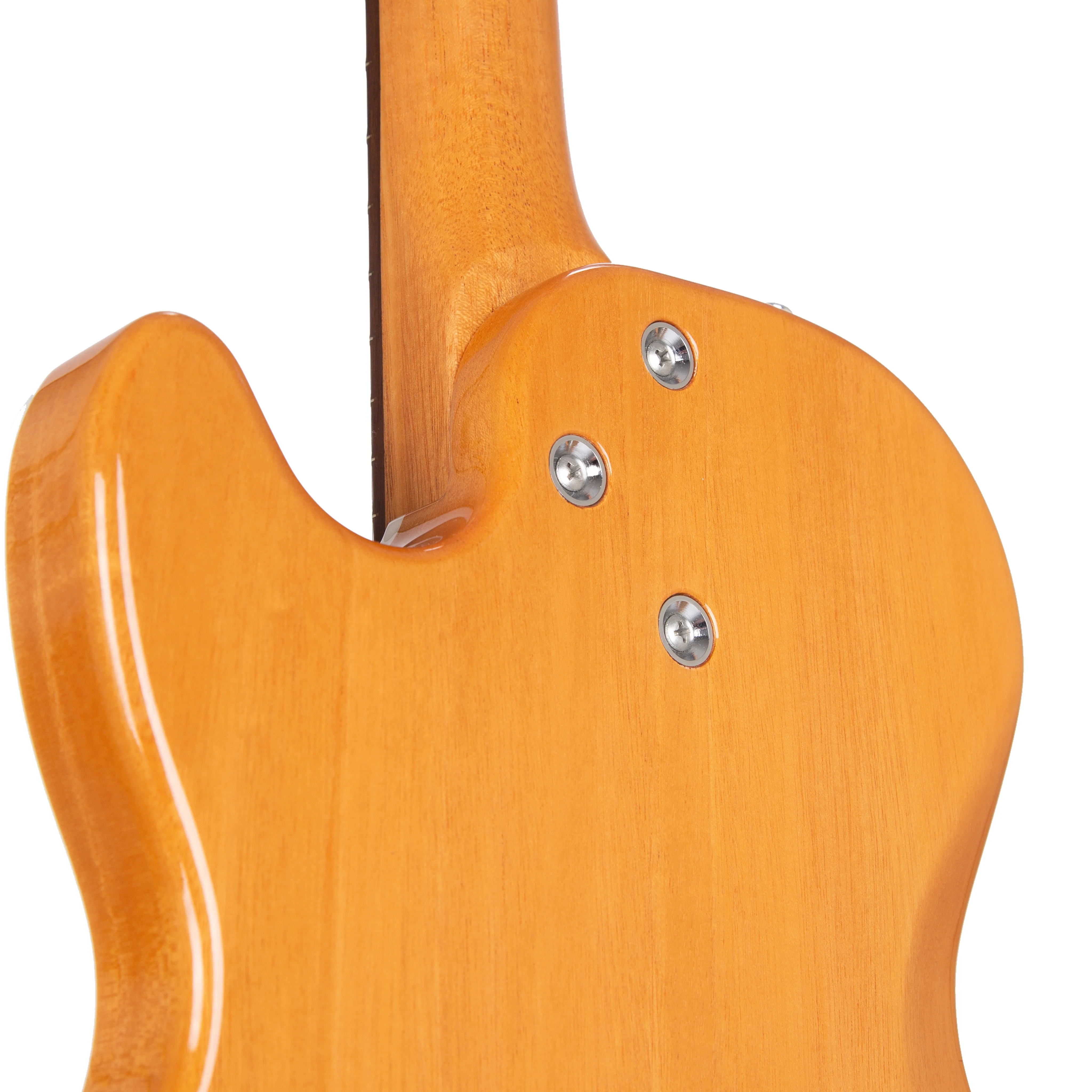 Harmony Standard Series Jupiter Thinline Electric Guitar w/Case, Sky Blue - Image 6