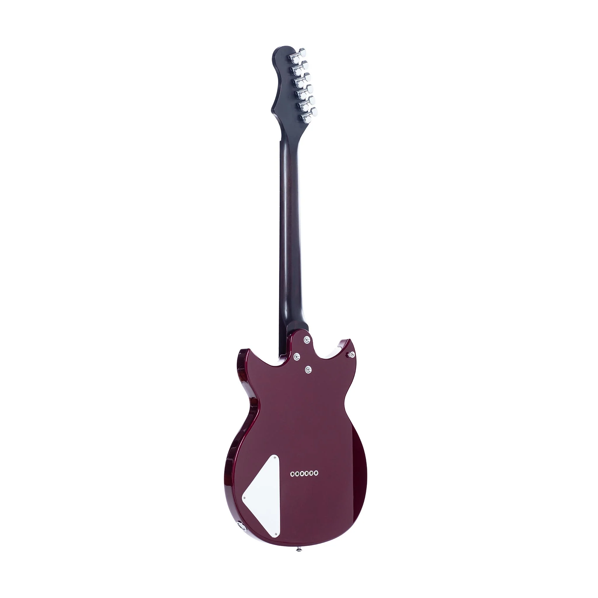 Harmony Standard Series Rebel Electric Guitar w/Case, RW FB, Burgundy - Image 4