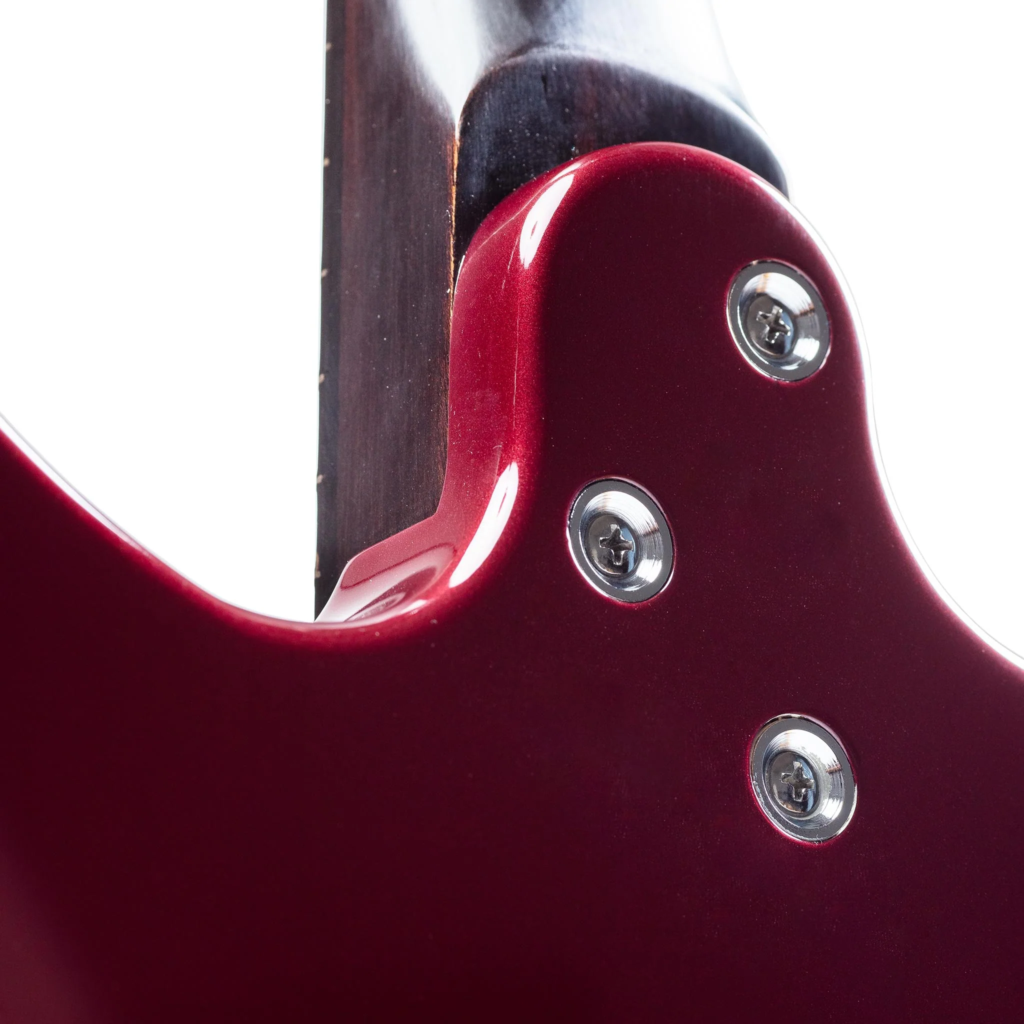 Harmony Standard Series Rebel Electric Guitar w/Case, RW FB, Burgundy - Image 8