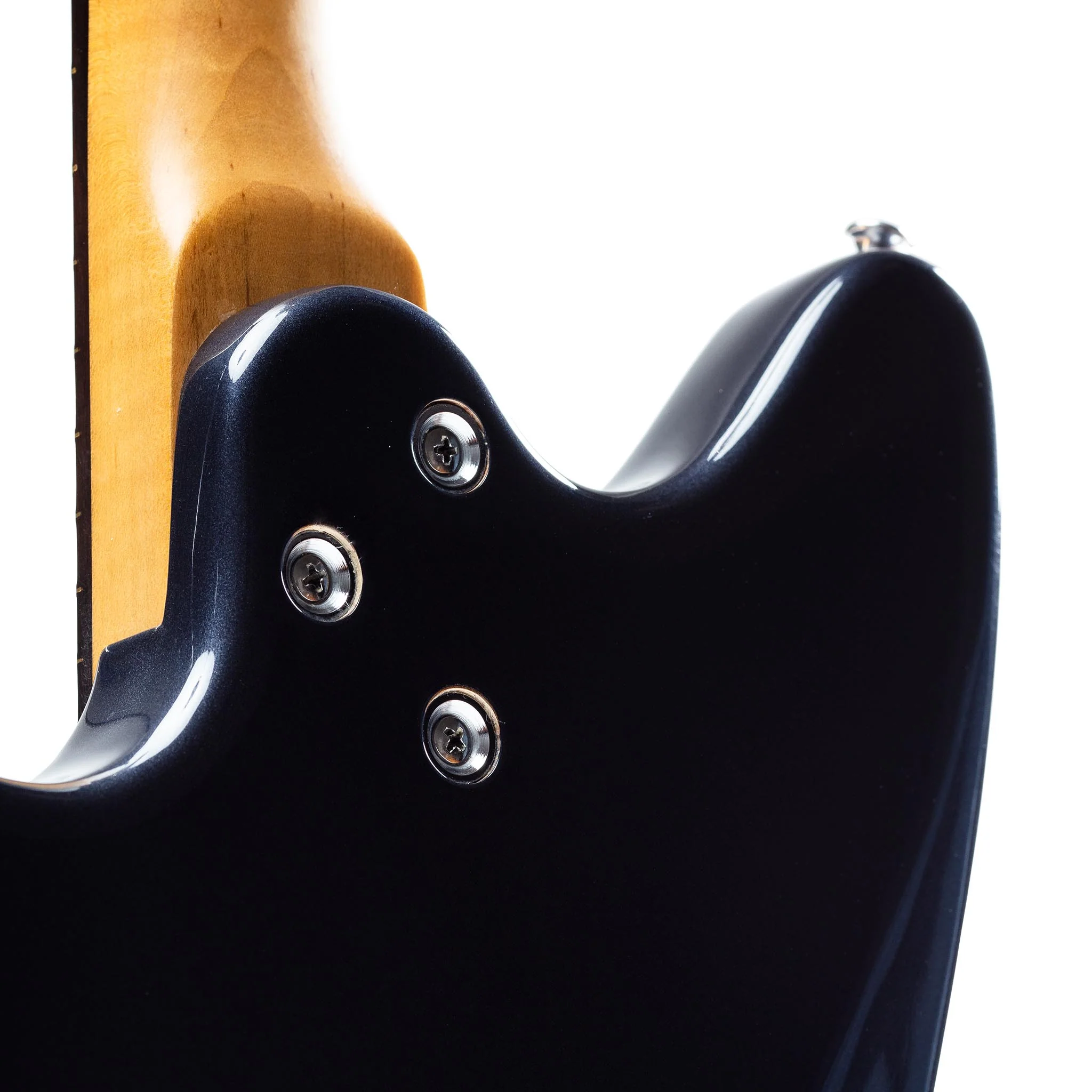 Harmony Standard Series Silhouette Electric Guitar w/Case, RW FB, Slate - Image 5