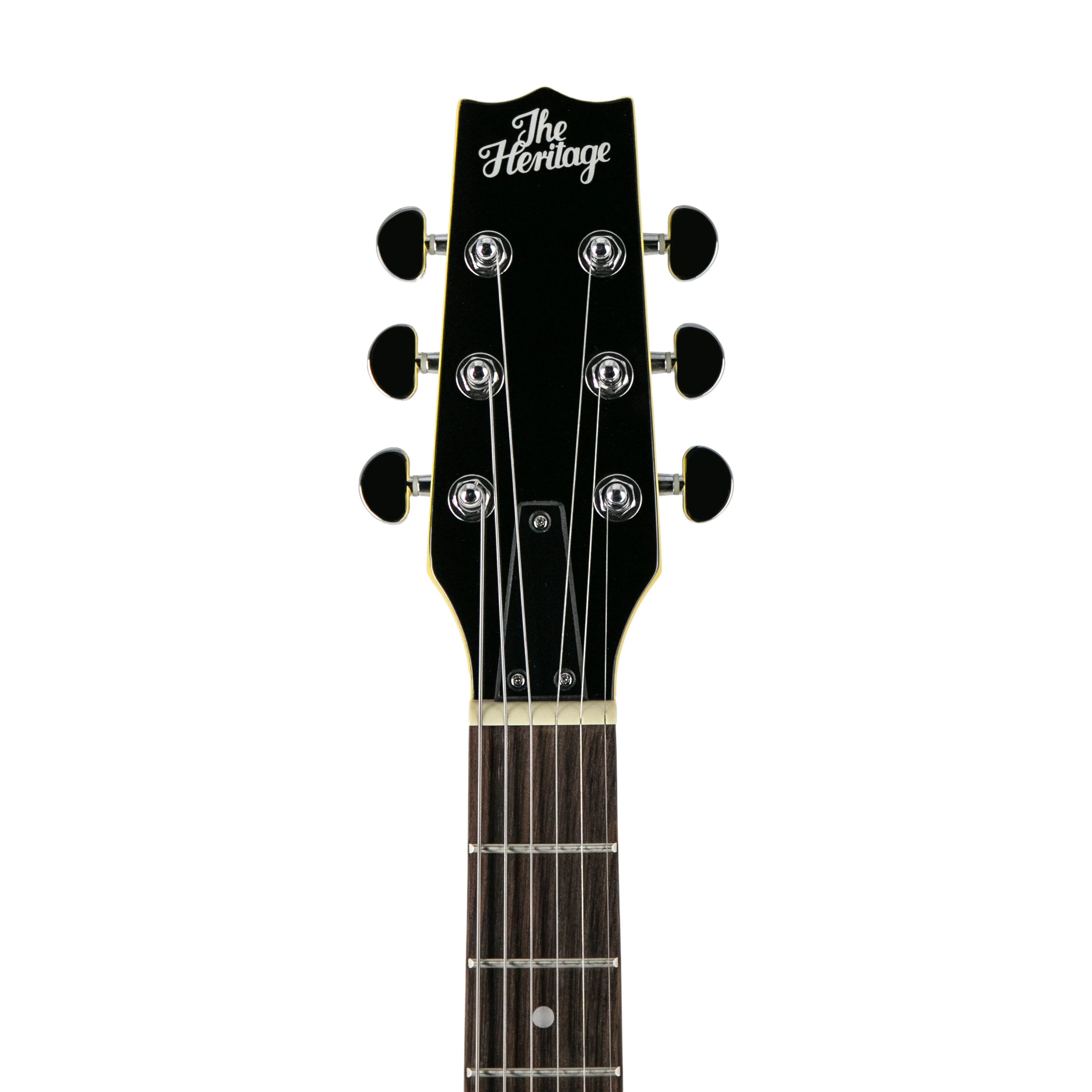 Heritage Ascent Collection H-137 Humbucker Electric Guitar, Marigold Yellow - Image 6