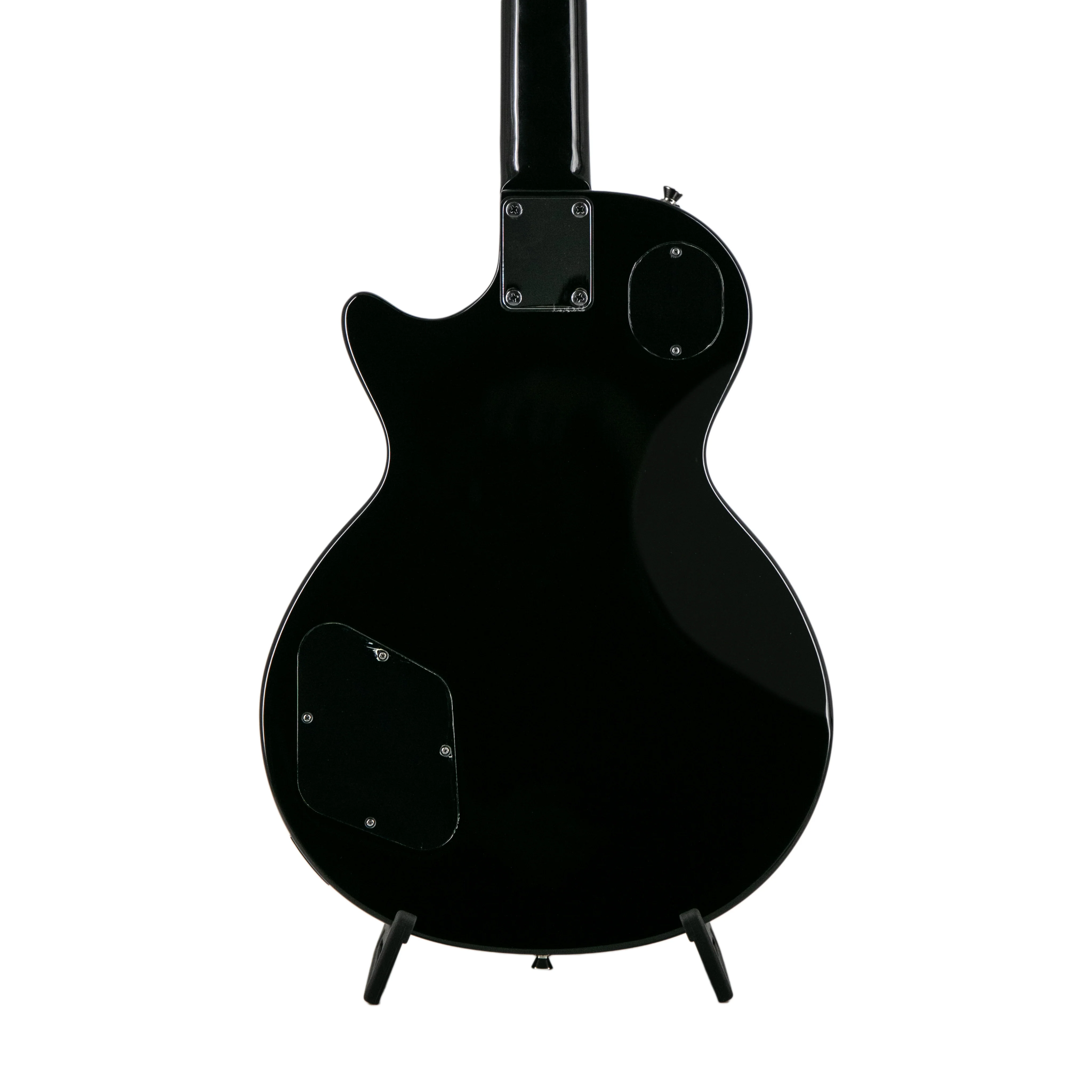 Heritage Ascent Collection H-137 P90 Electric Guitar, Black - Image 4