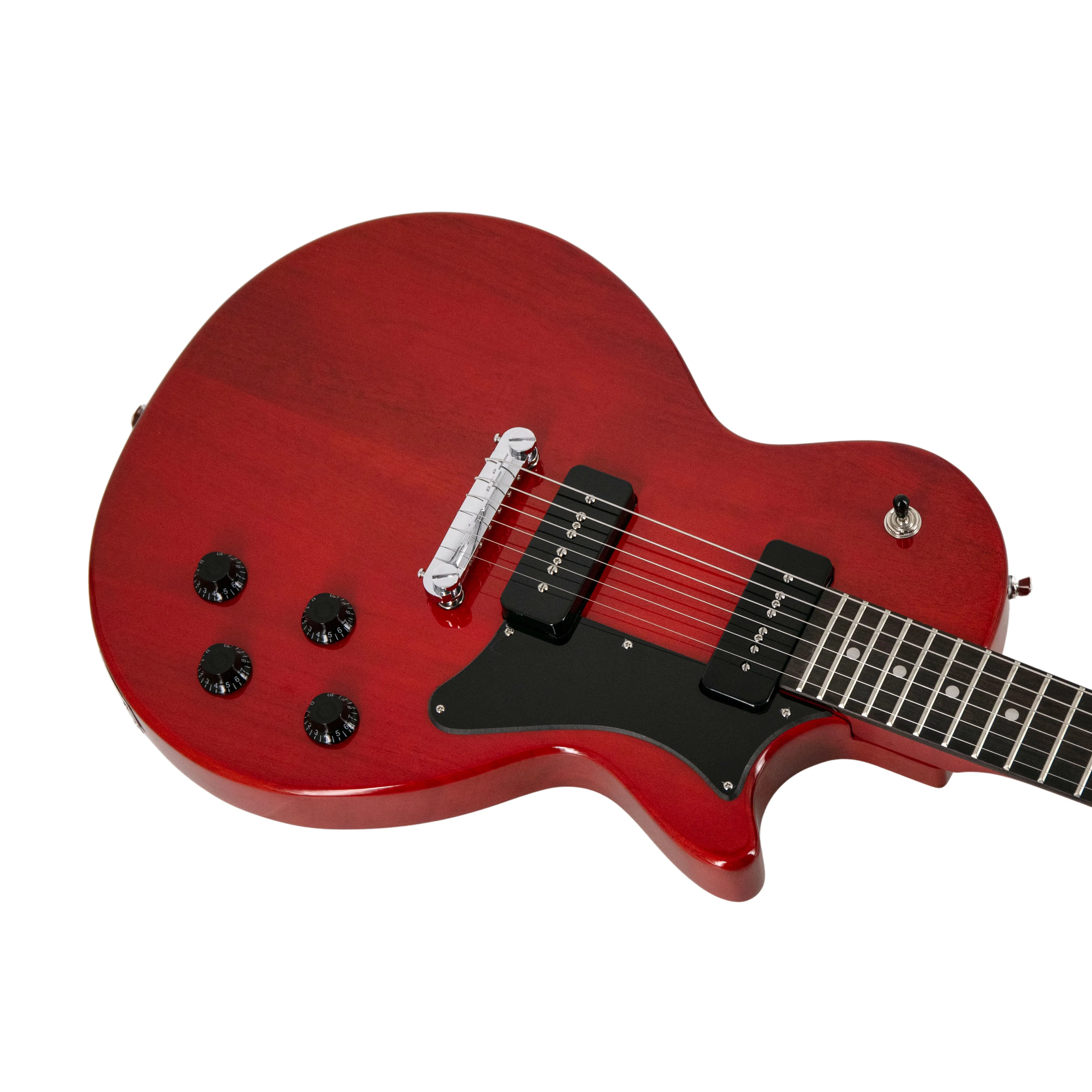Heritage Ascent Collection H-137 P90 Electric Guitar, Vintage Cherry - Image 9