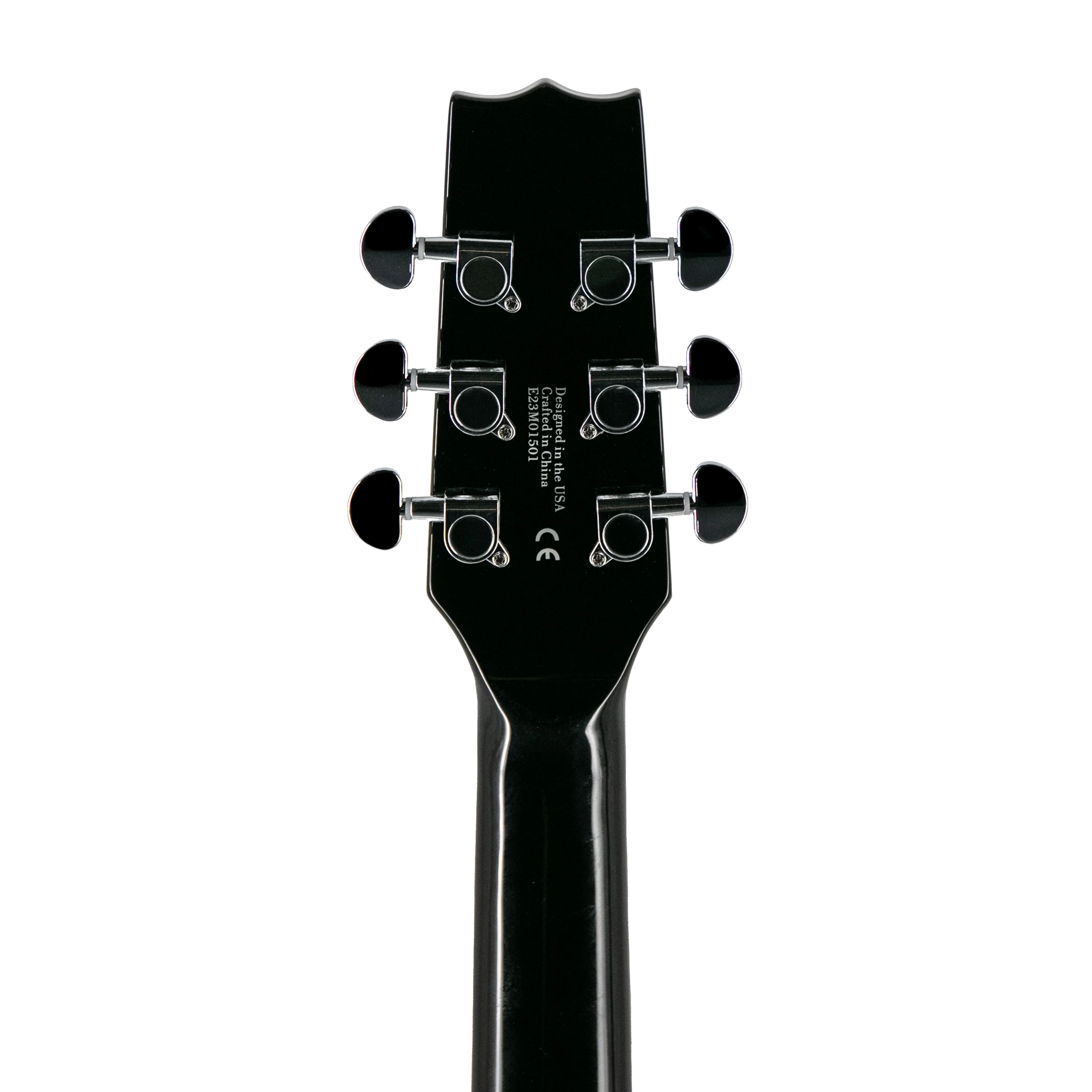Heritage Ascent Collection H-150 Electric Guitar, Black - Image 7