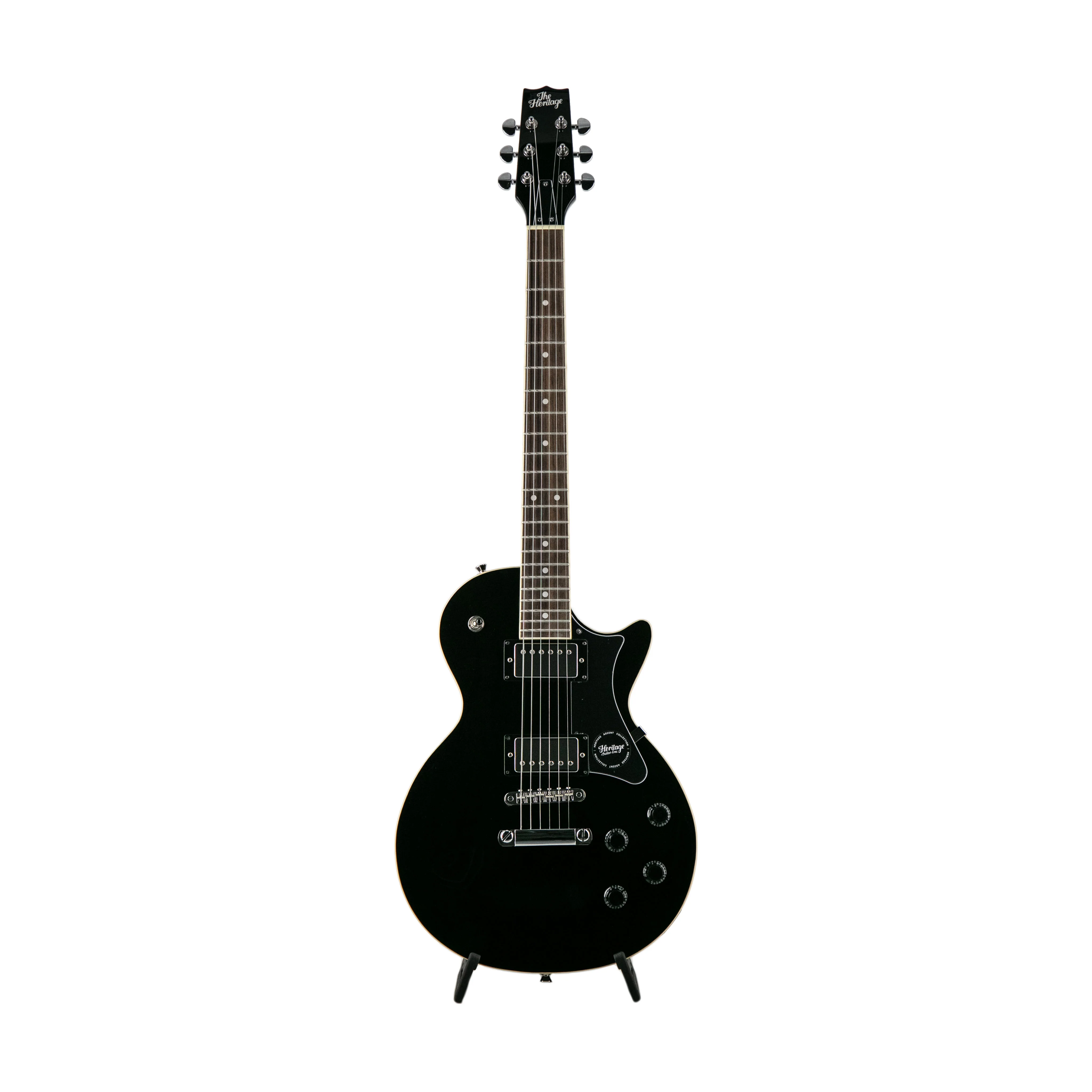 Heritage Ascent Collection H-150 Electric Guitar Bundle, Black - Image 2