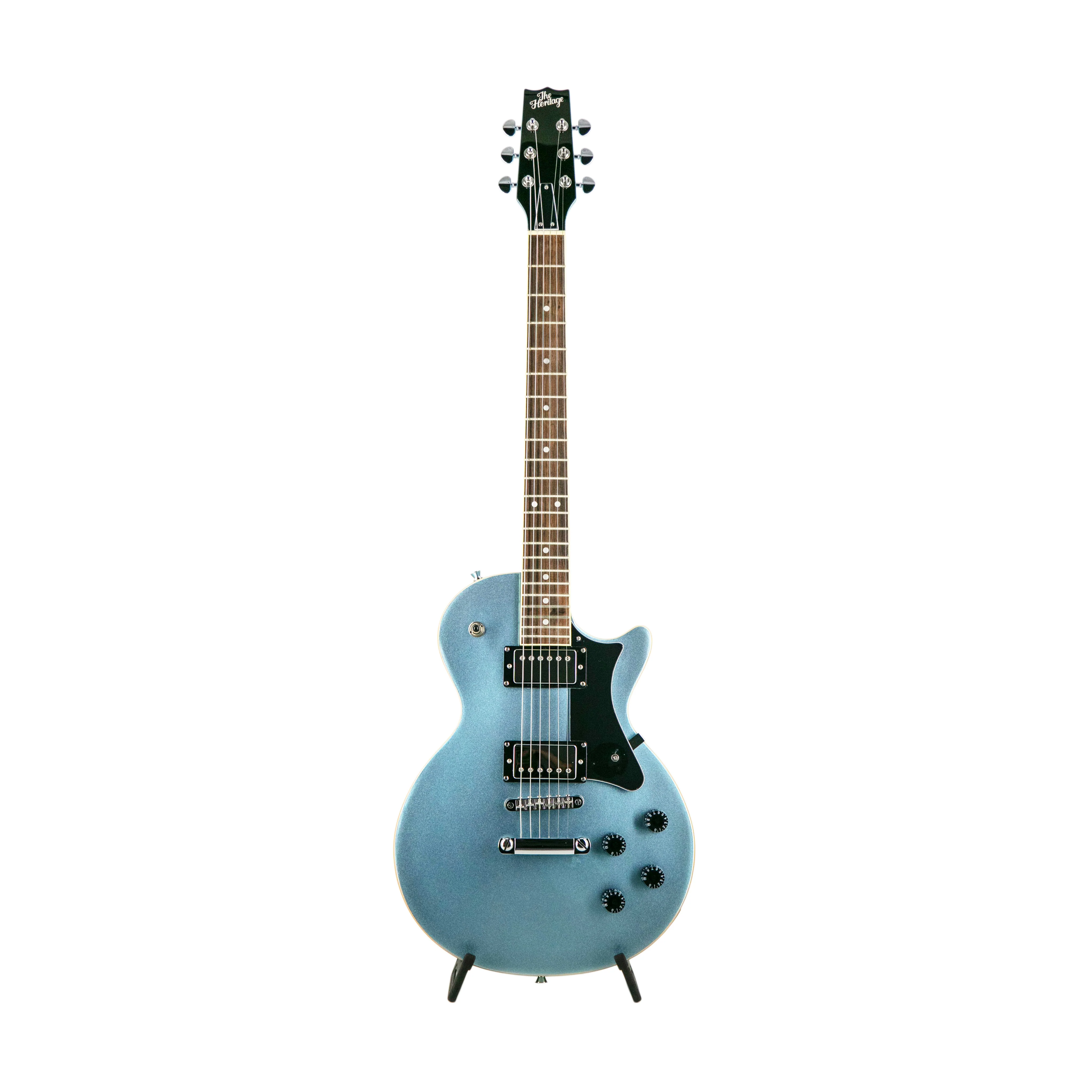 Heritage Ascent Collection H-150 Electric Guitar Bundle, Pelham Blue - Image 2