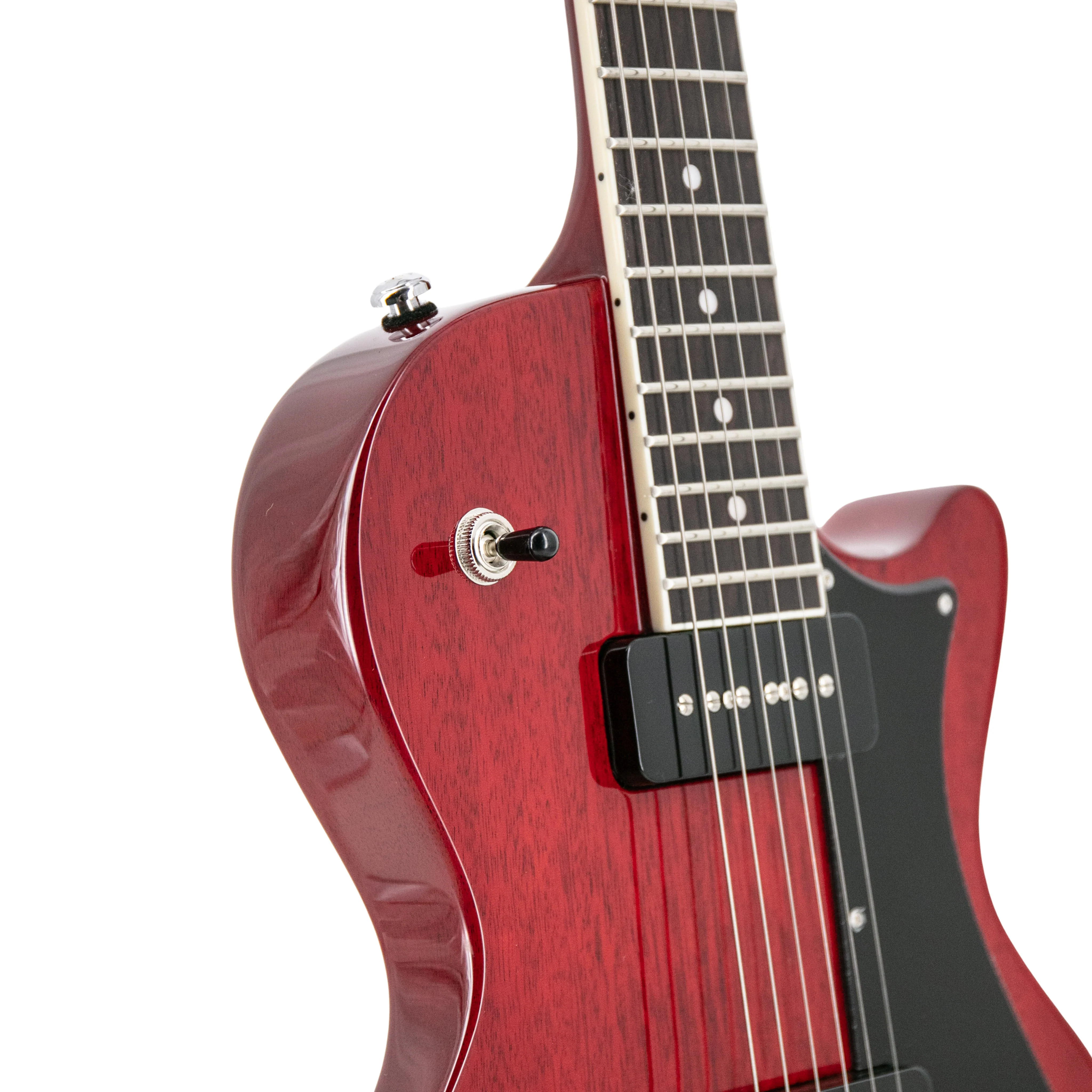 Heritage Ascent+ Collection H-137 Electric Guitar, Cherry - Image 11