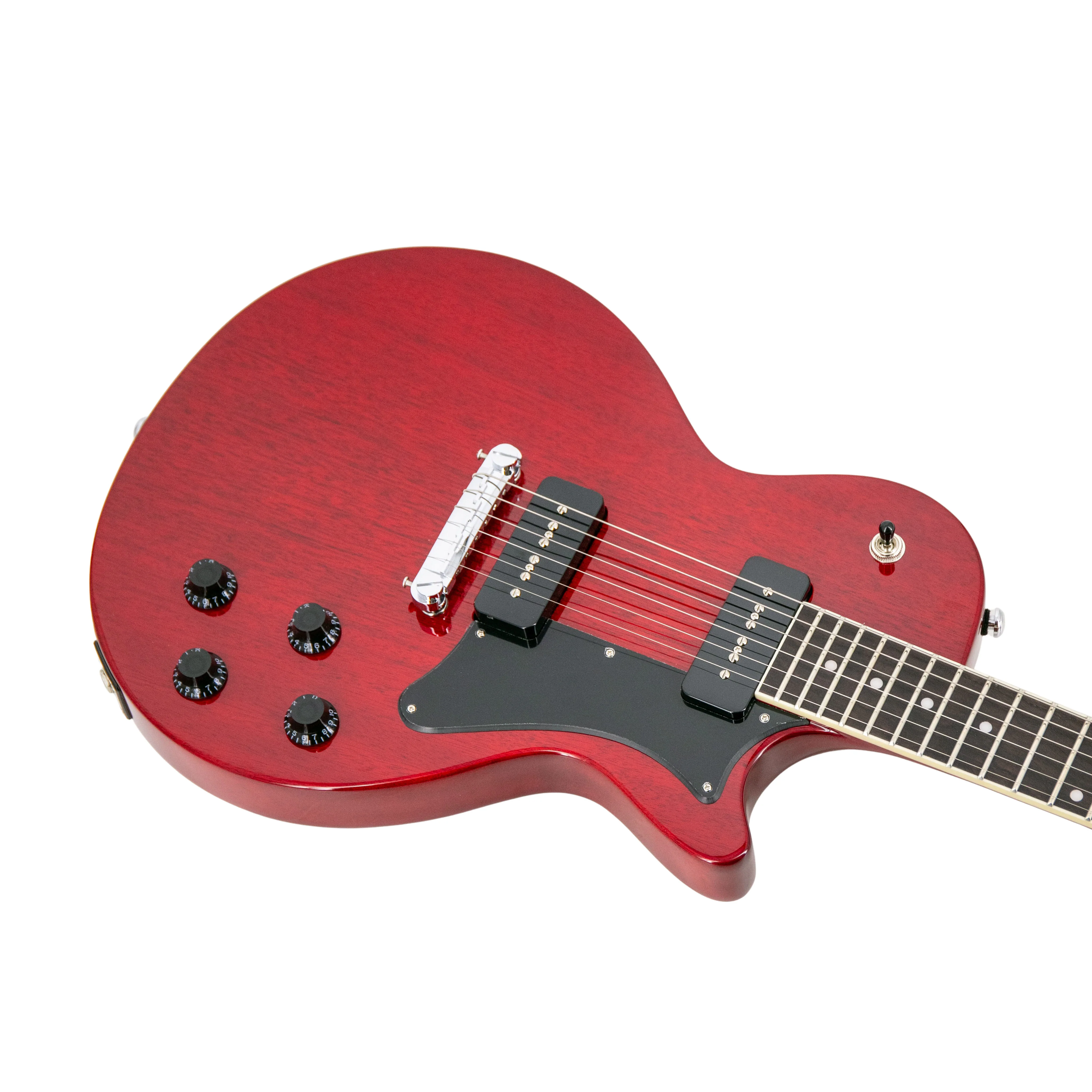 Heritage Ascent+ Collection H-137 Electric Guitar, Cherry - Image 12