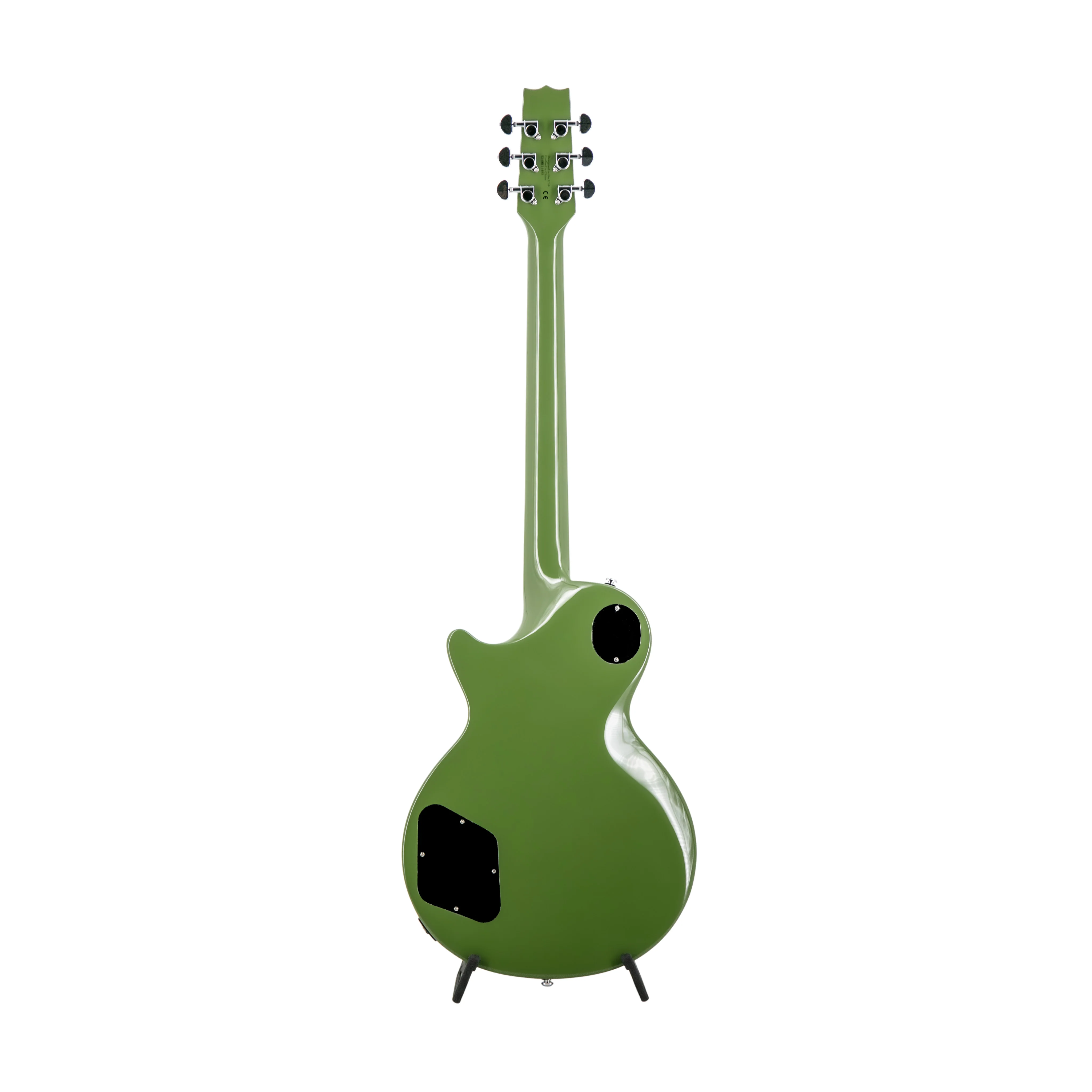 Heritage Ascent+ Collection H-137 Electric Guitar, Olive Drab - Image 2