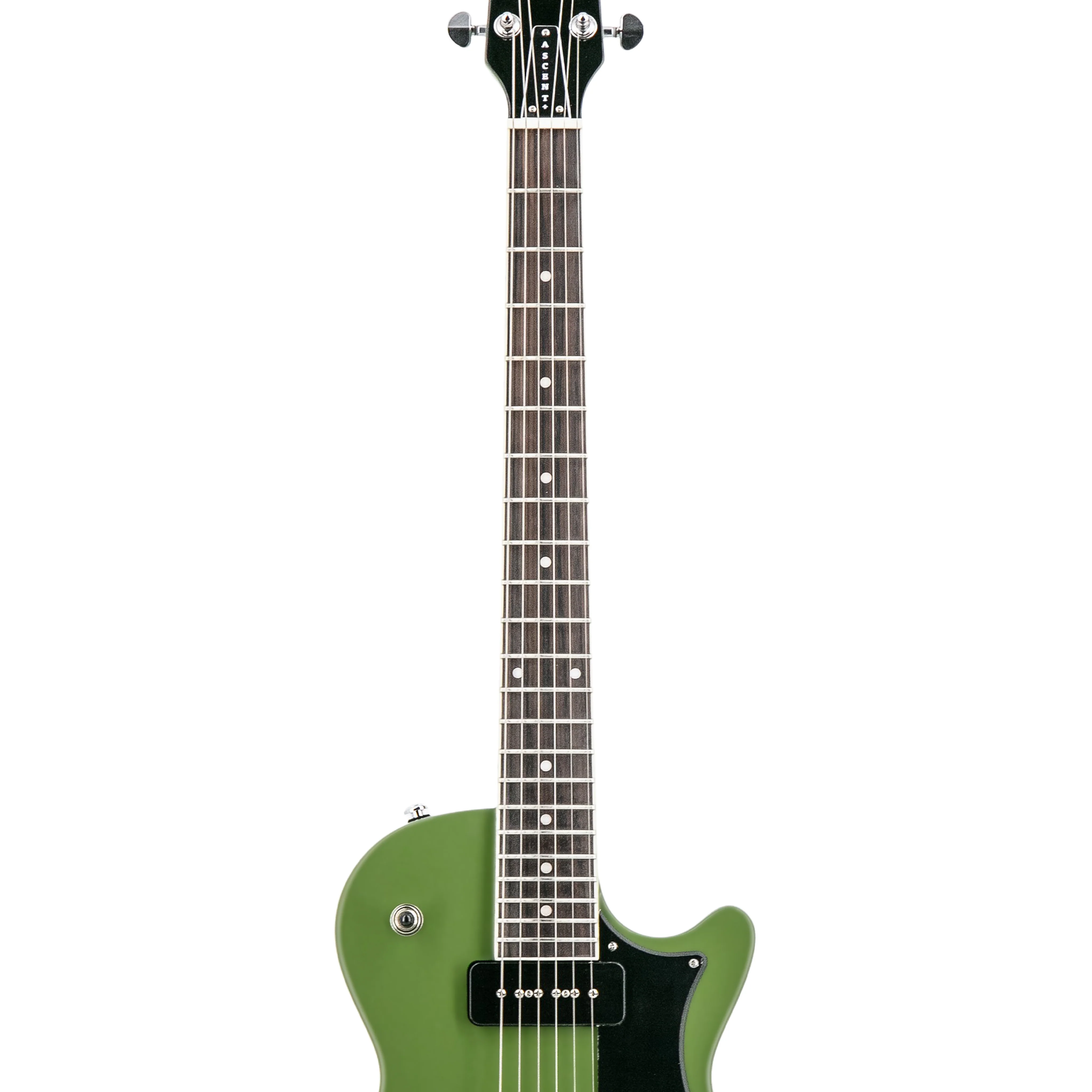 Heritage Ascent+ Collection H-137 Electric Guitar, Olive Drab - Image 5