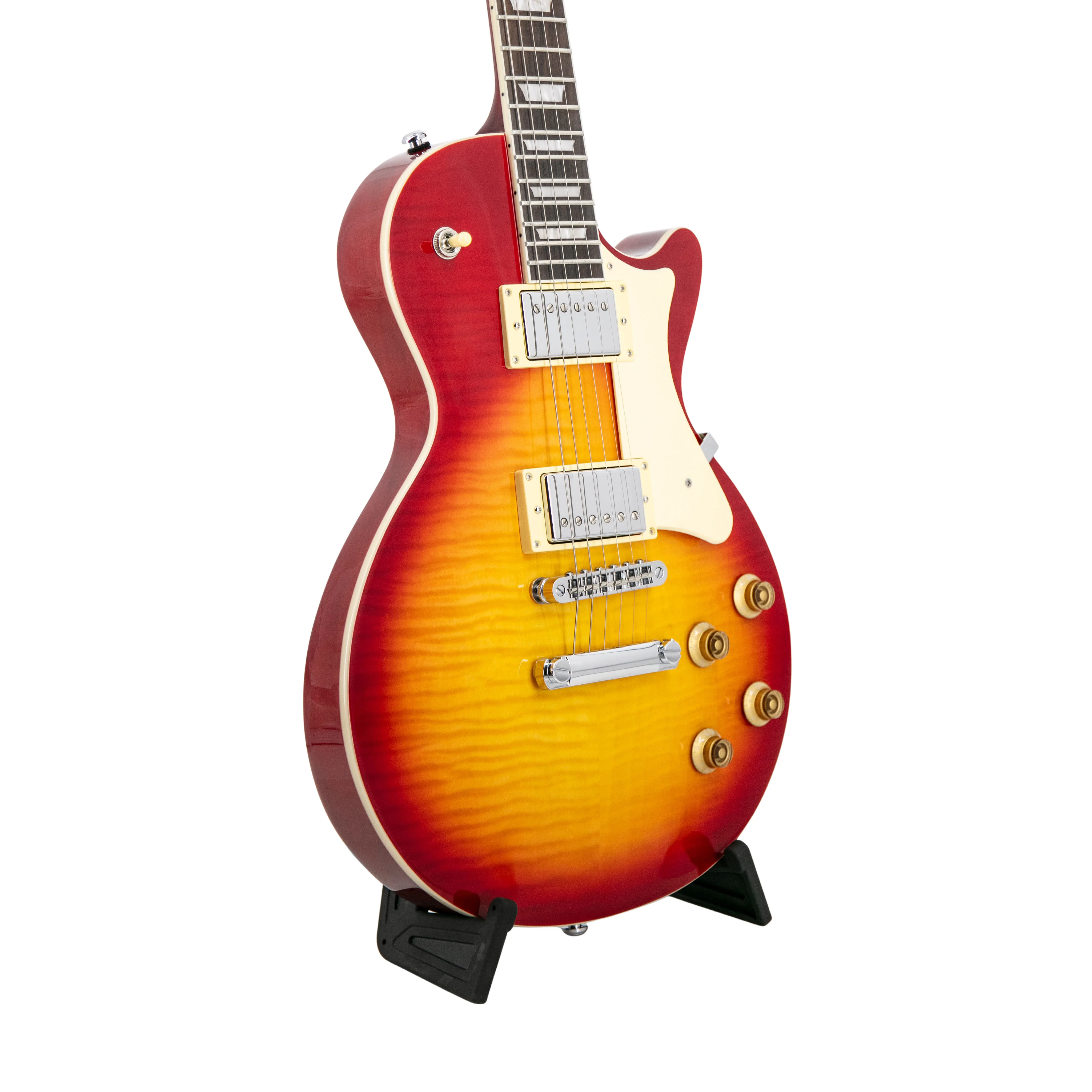 Heritage Ascent+ Collection H-150 Electric Guitar, Cherry Sunburst - Image 10