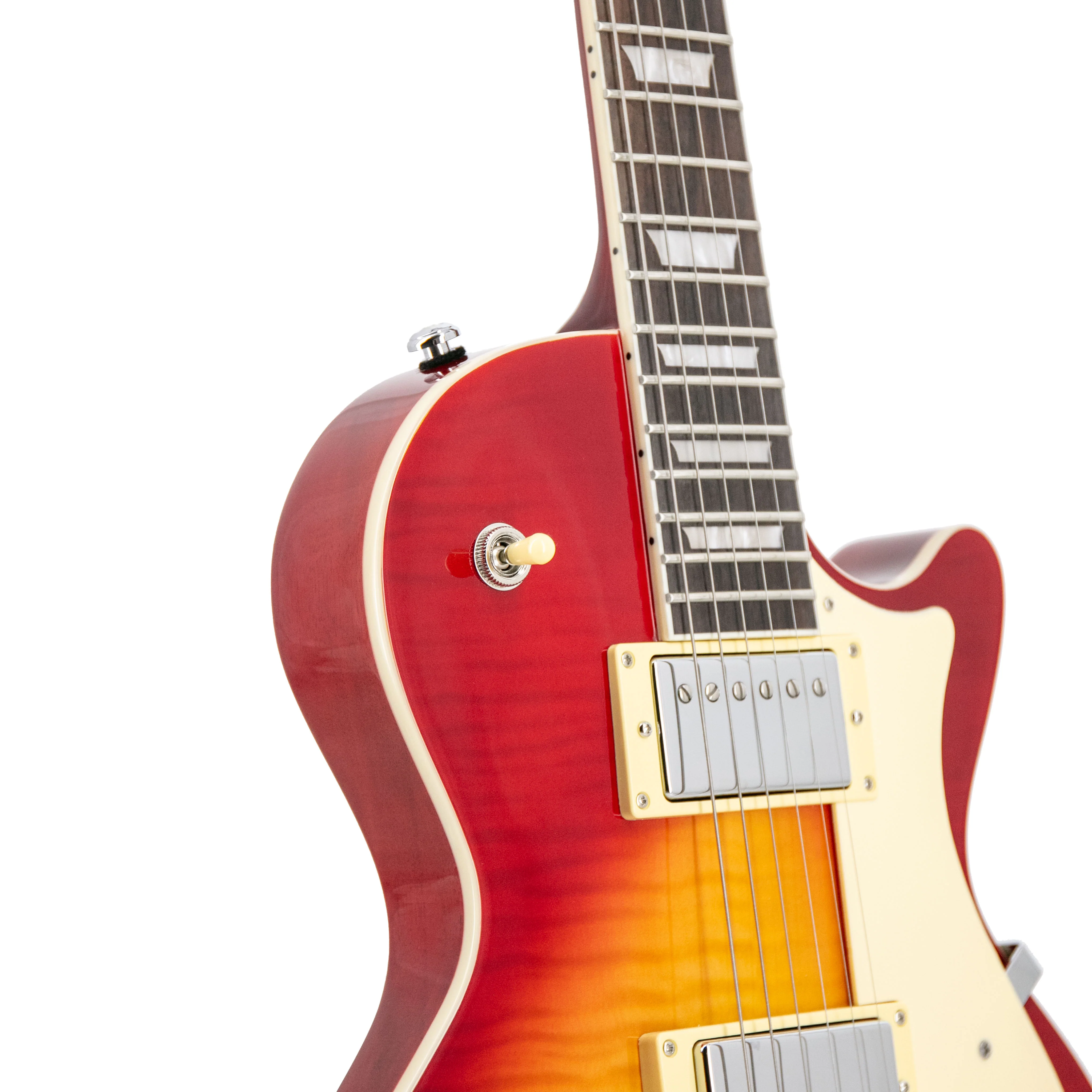Heritage Ascent+ Collection H-150 Electric Guitar, Cherry Sunburst - Image 11