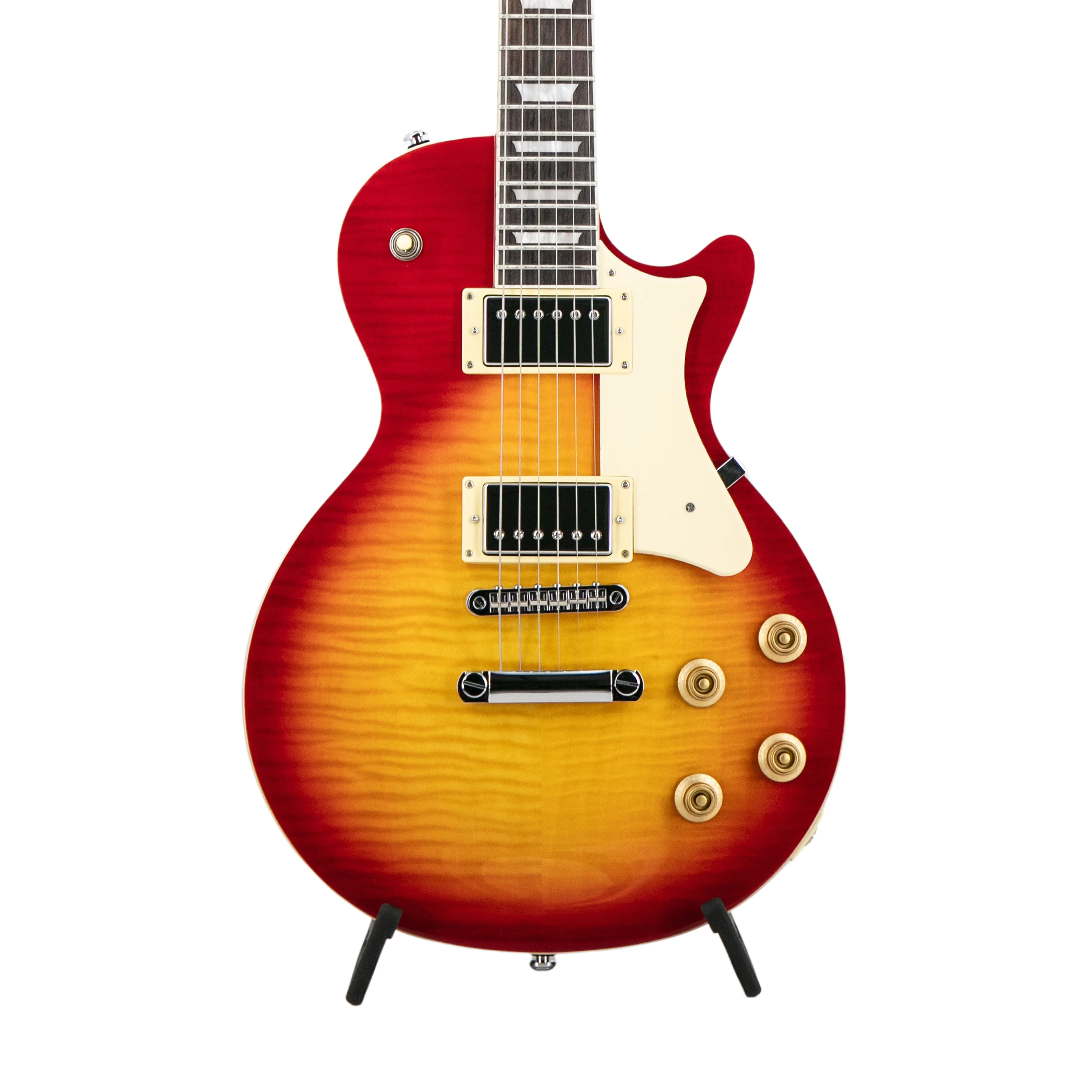 Heritage Ascent+ Collection H-150 Electric Guitar, Cherry Sunburst - Image 3