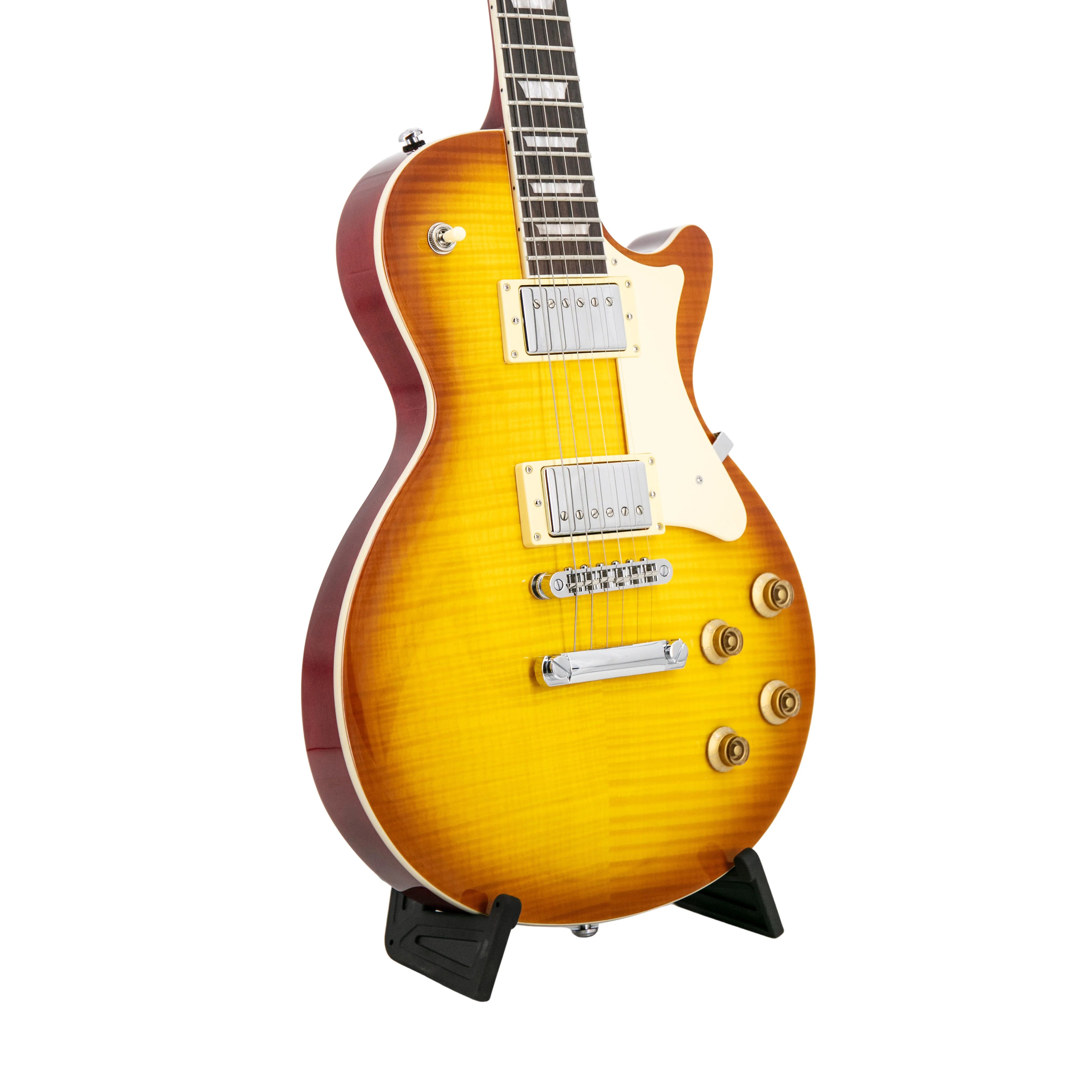 Heritage Ascent+ Collection H-150 Electric Guitar, Dirty Lemon Burst - Image 10