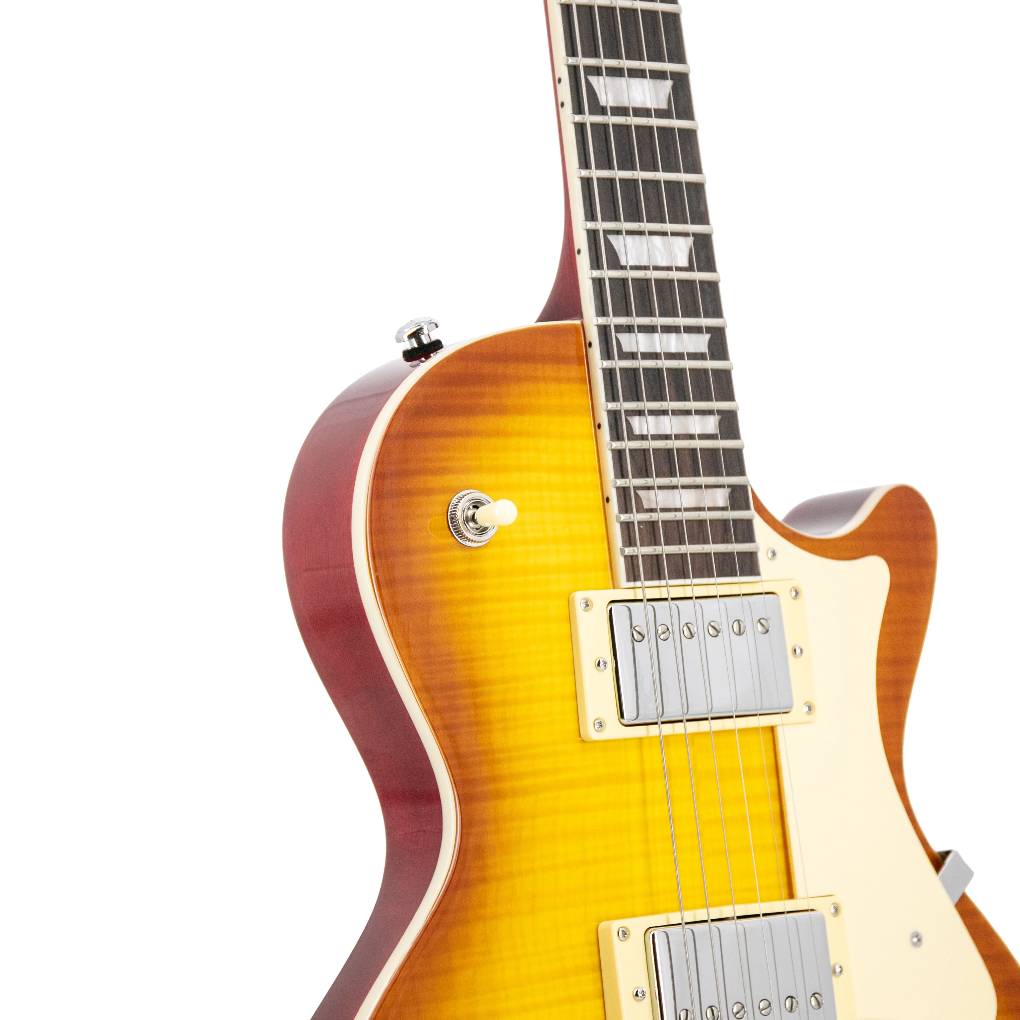 Heritage Ascent+ Collection H-150 Electric Guitar, Dirty Lemon Burst - Image 11