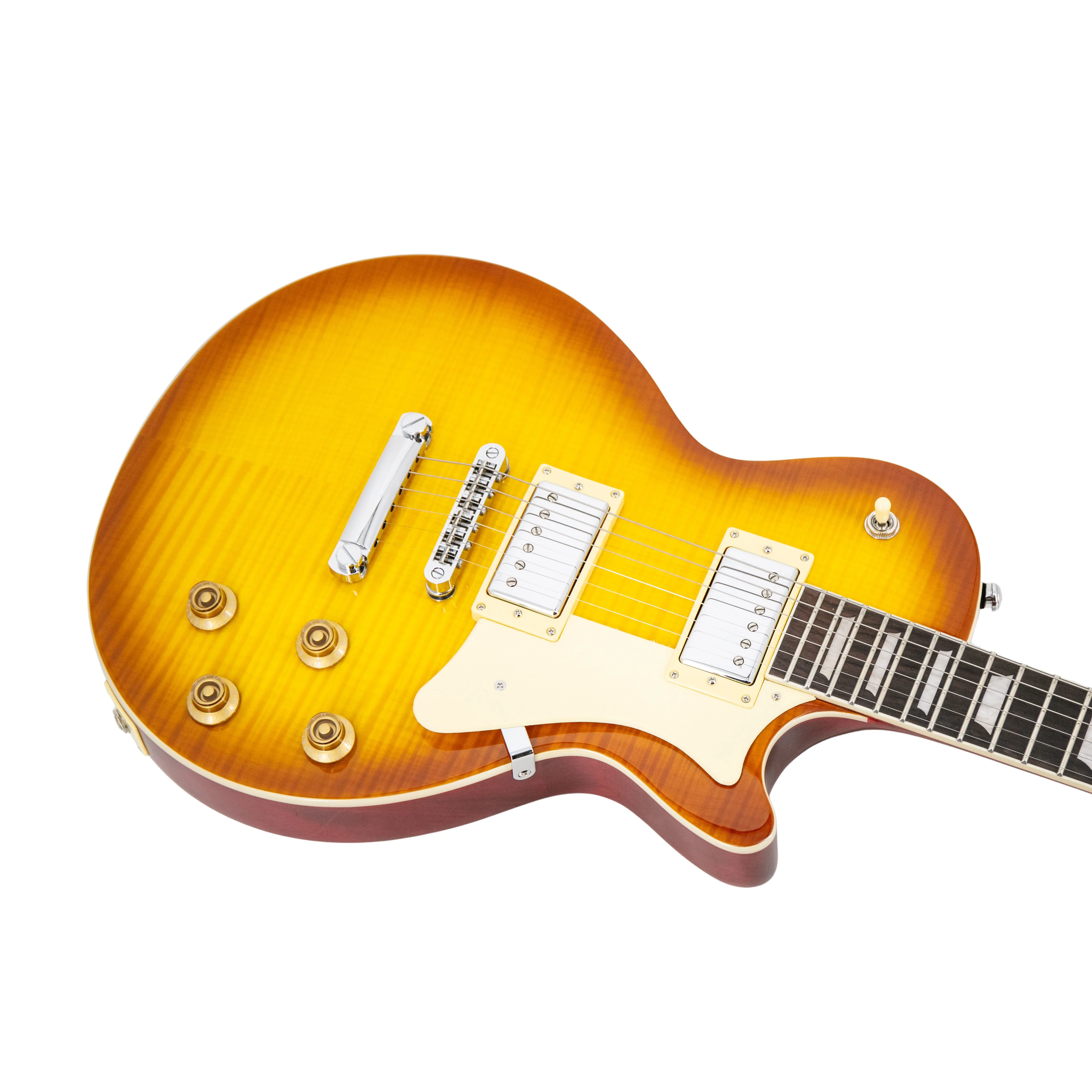 Heritage Ascent+ Collection H-150 Electric Guitar, Dirty Lemon Burst - Image 12